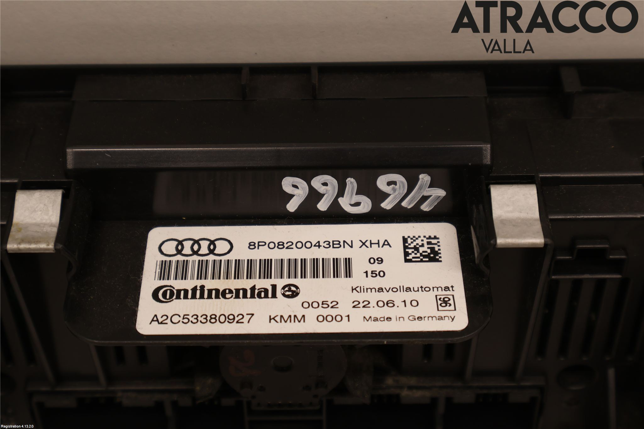 Audi A3/S3 05-13 Ac Styrenhet Ac Manöveren