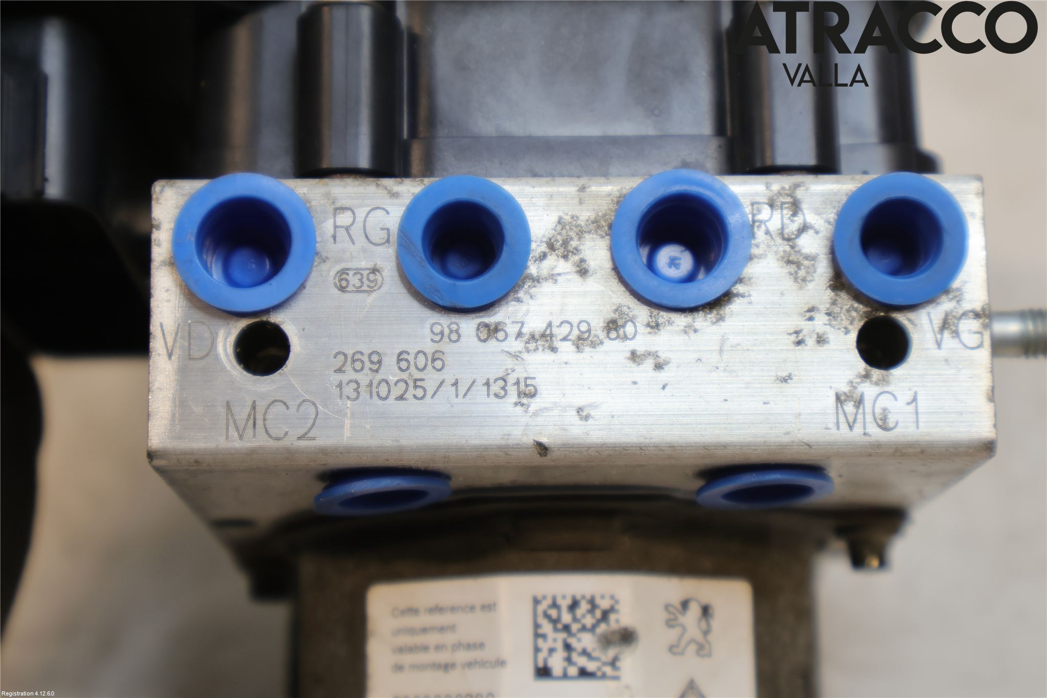 Peugeot 308 14-21 Abs Hydraulaggregat