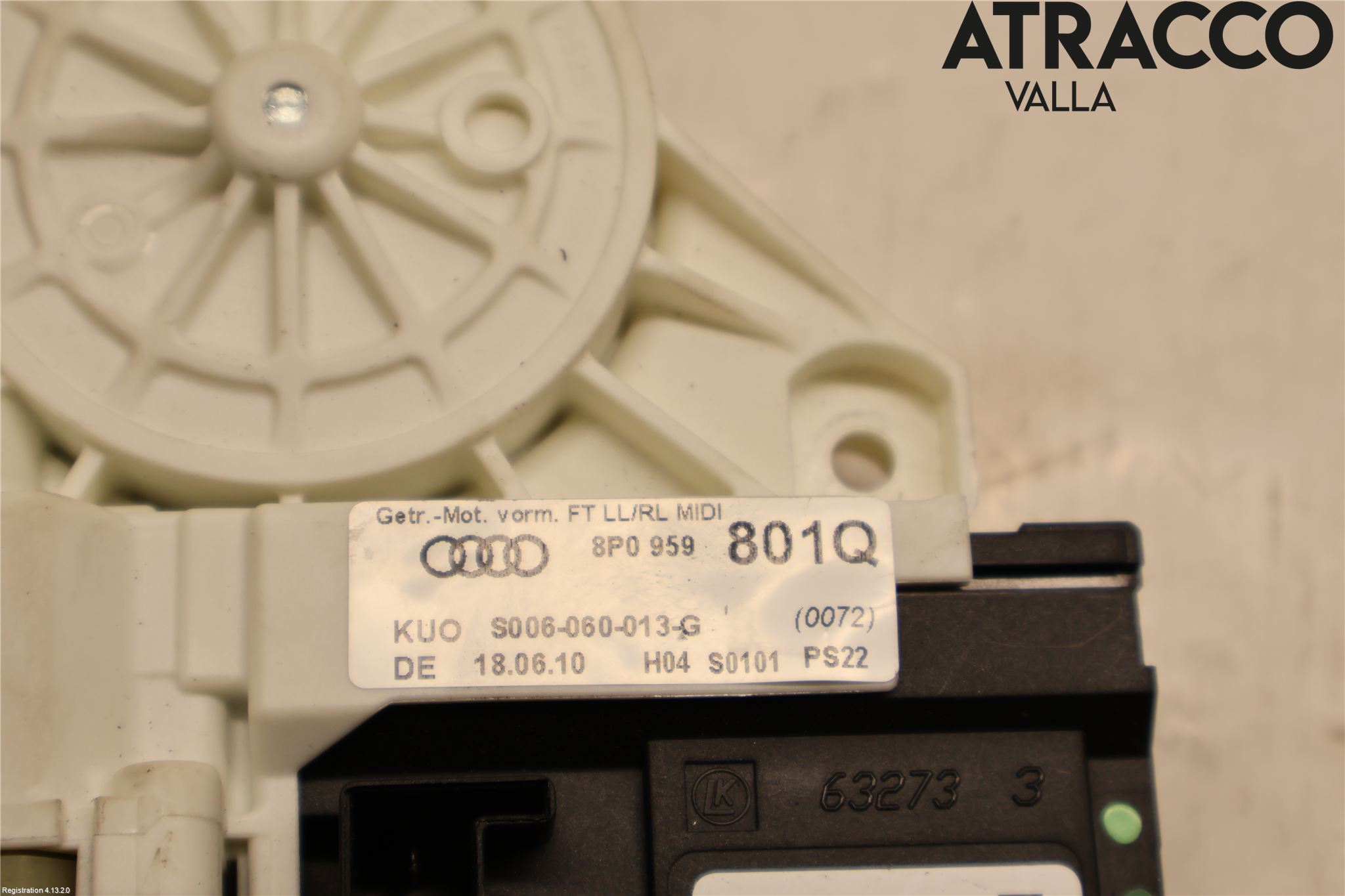 Audi A3/S3 05-13 Fönsterhiss El Kompl