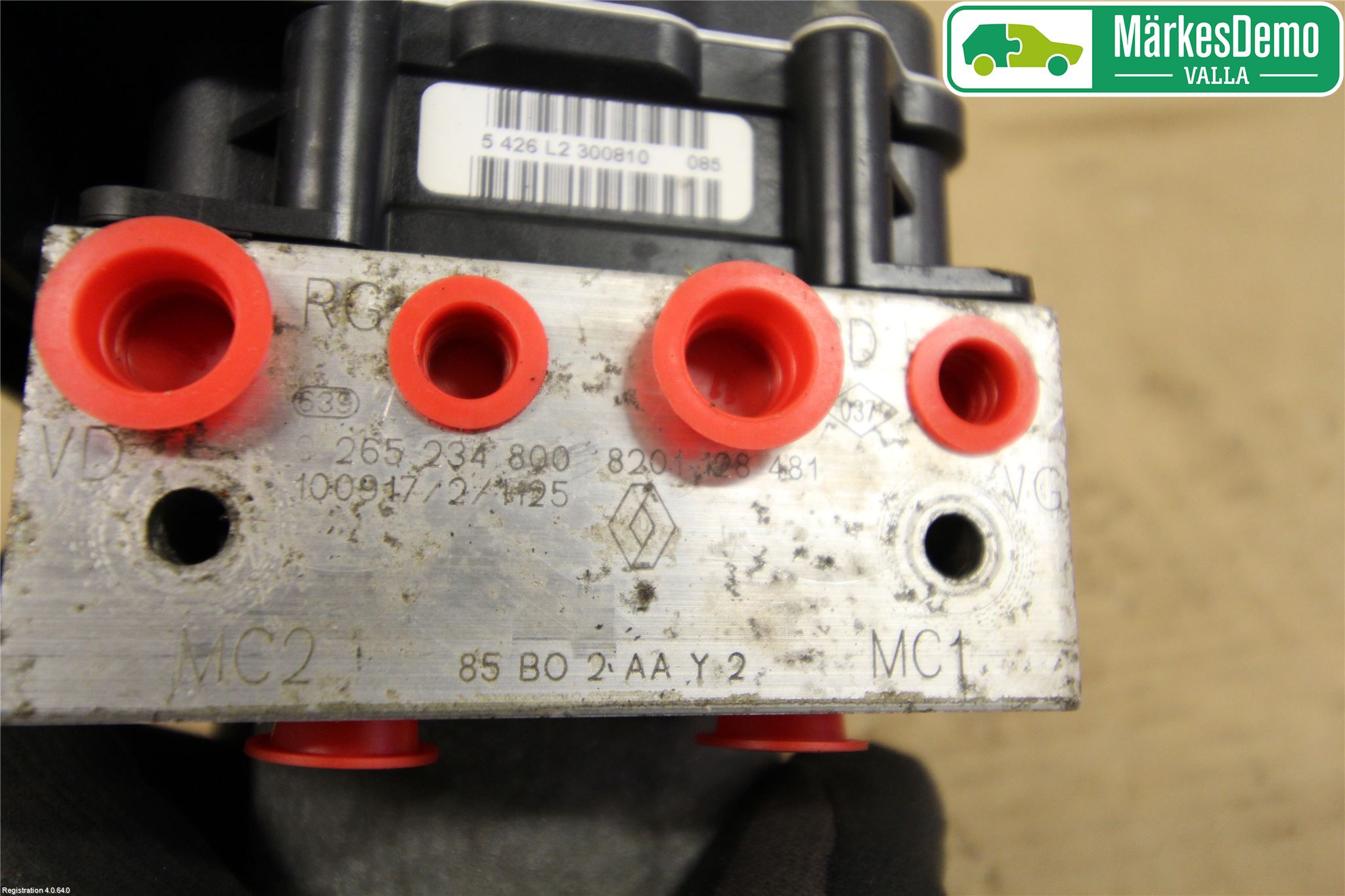 Renault CLIO III  09-12 Abs Hydraulaggregat