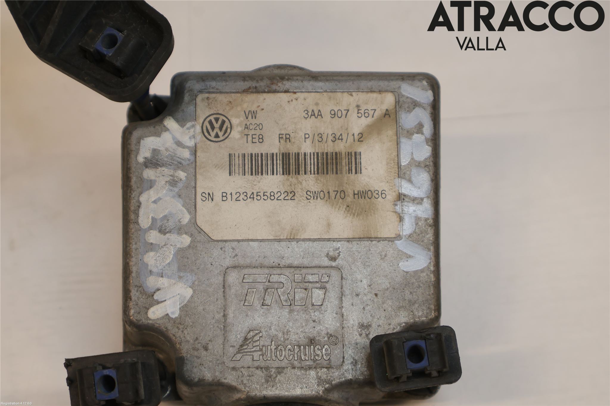 Volkswagen VW PASSAT 11-14 Sensor Aktivt Kollisionsskydd