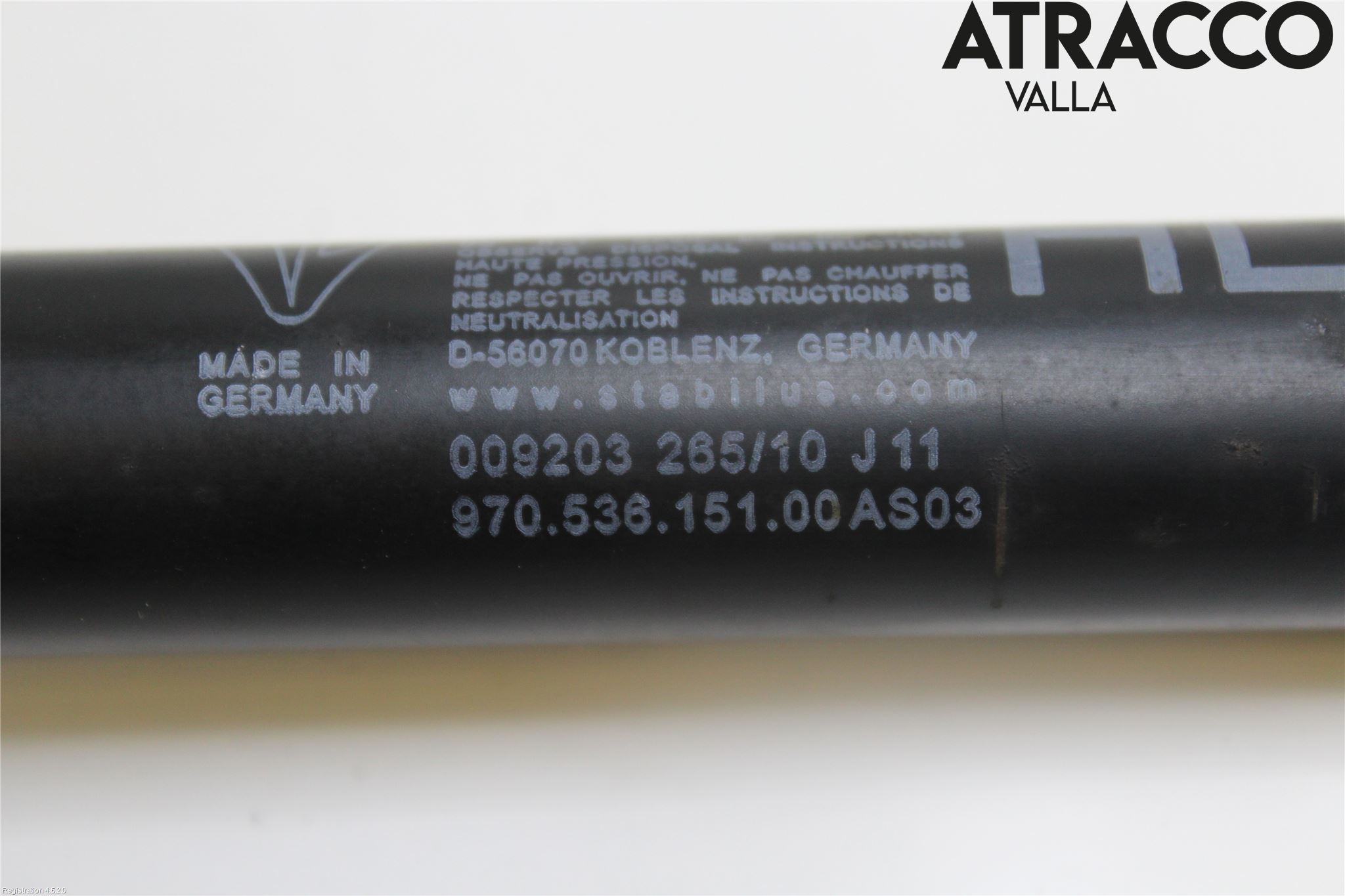 Porsche PANAMERA 09- Dörrstopp