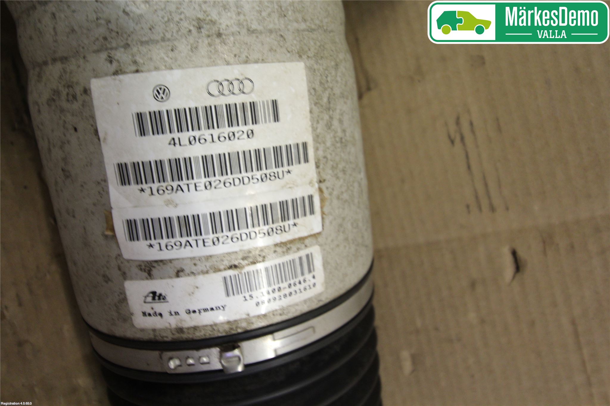 Audi Q7/SQ7 Fjäderben Bak Höger