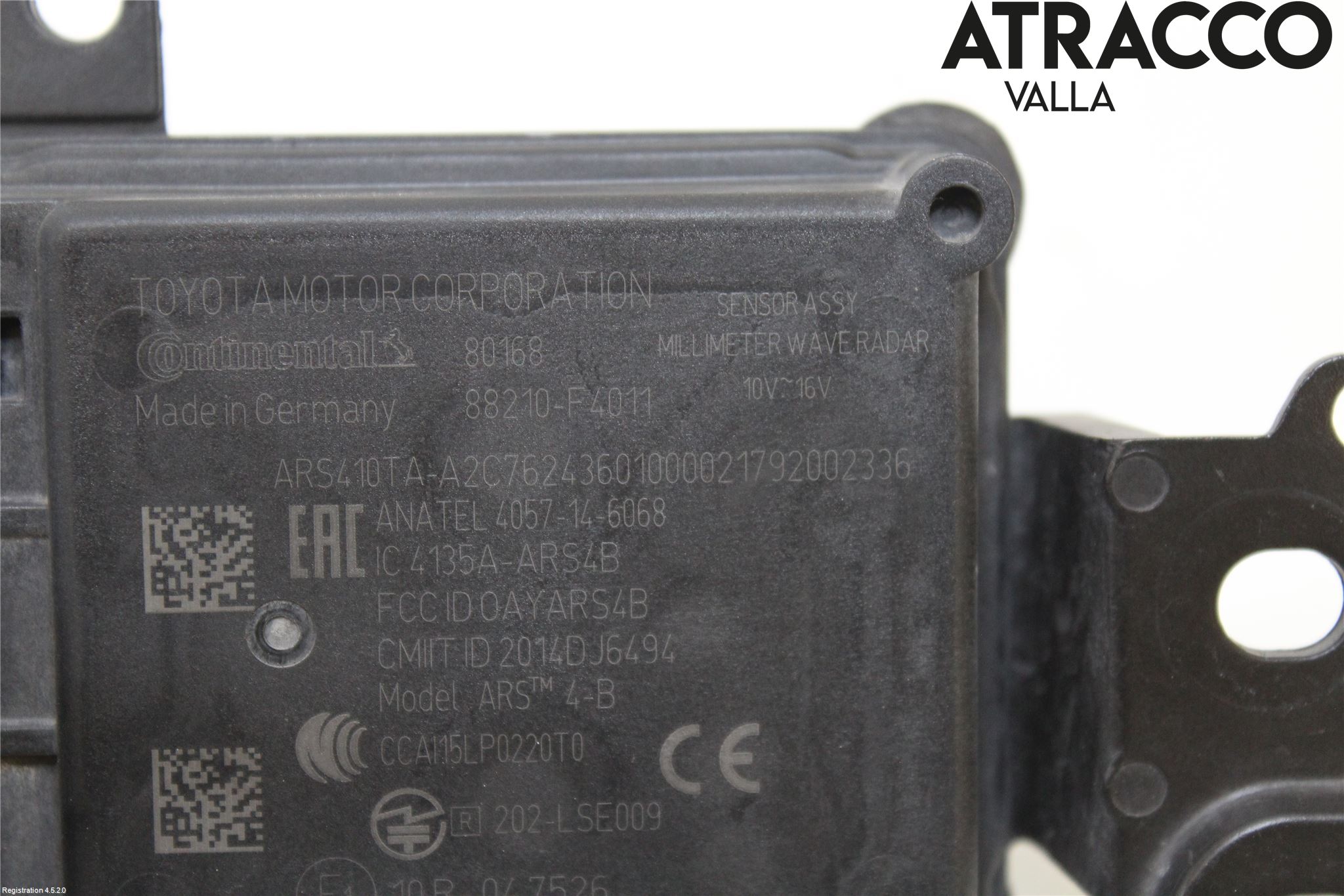 Toyota C-HR 16-23 Sensor Aktivt Kollisionsskydd
