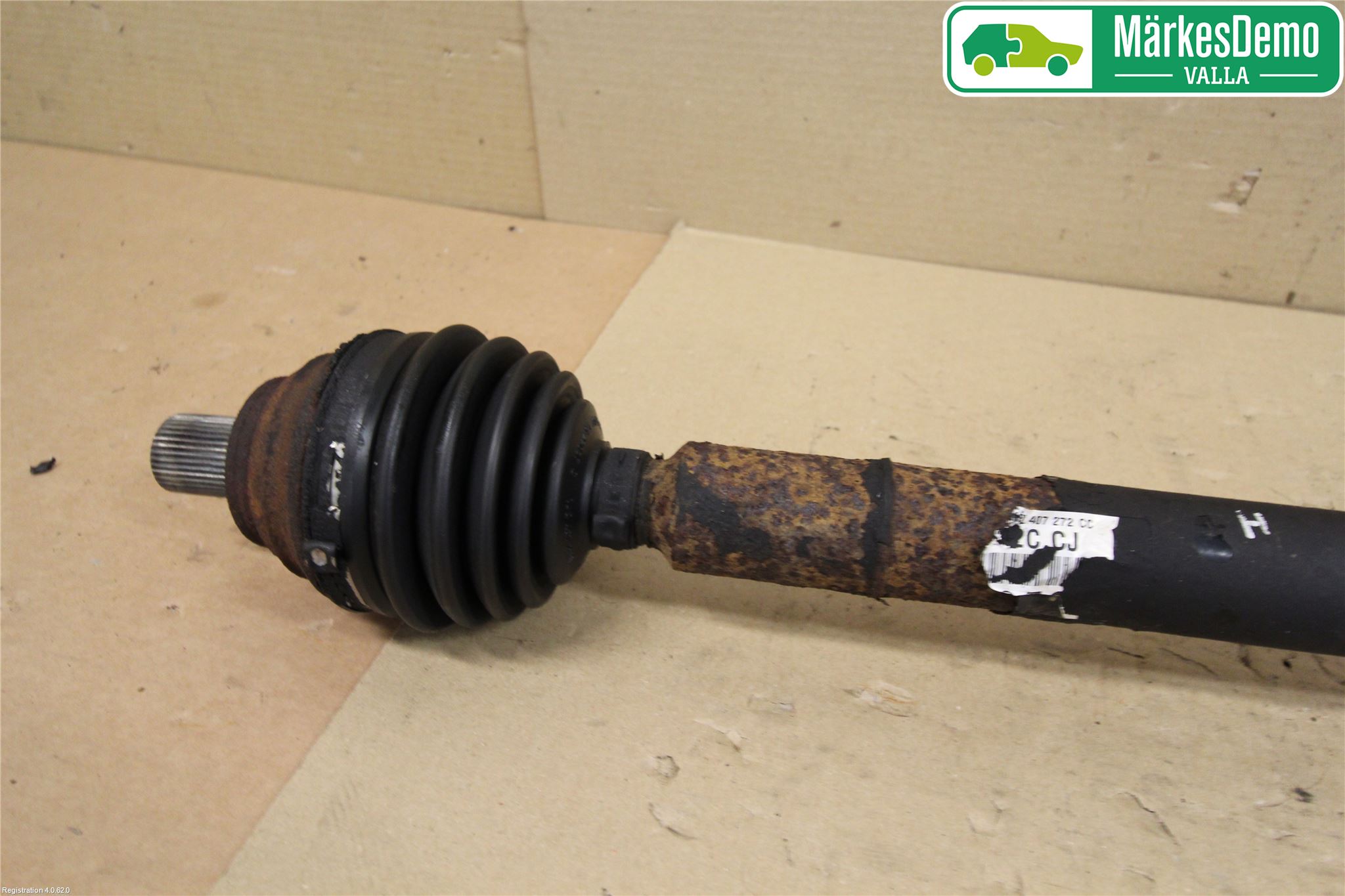 Volkswagen VW GOLF PLUS/CROSS GOLF 04-14 Drivaxel Fram Höger