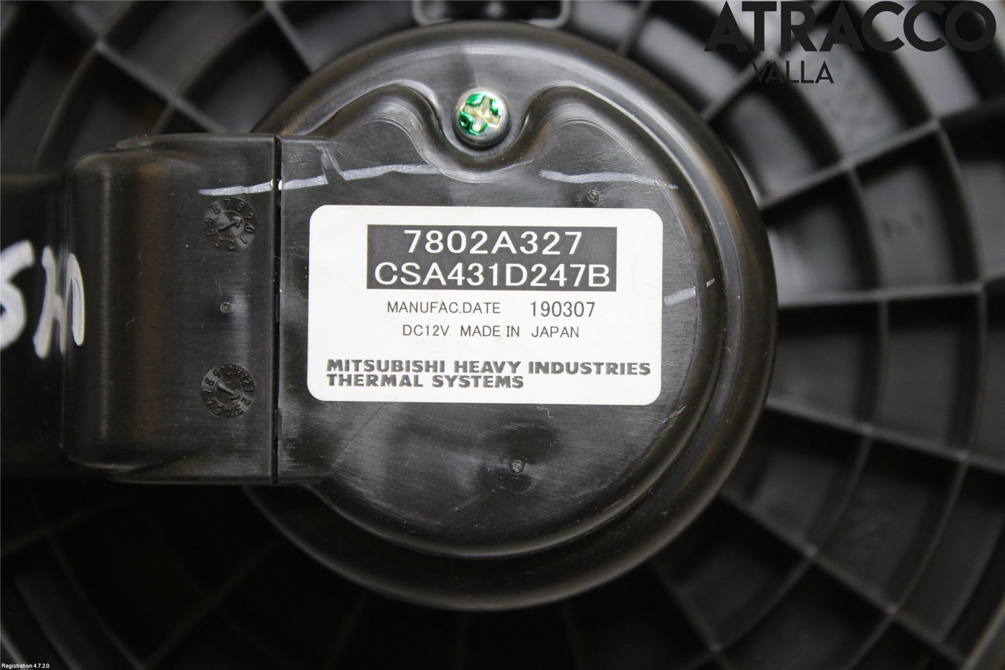 Mitsubishi OUTLANDER 13-21 Värmefläkt