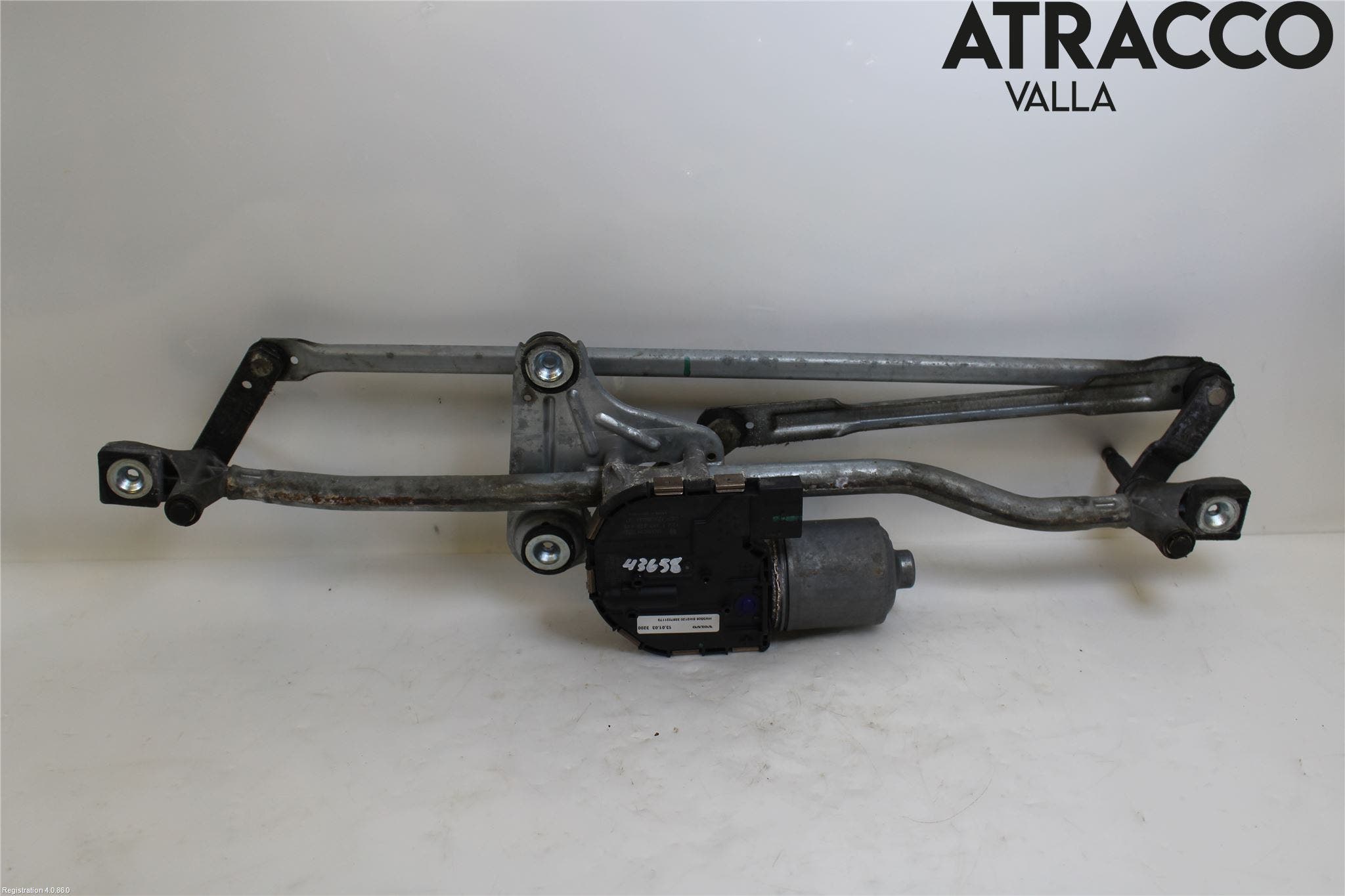 Volvo S60 11-13 Torkarmekanism Vindruta