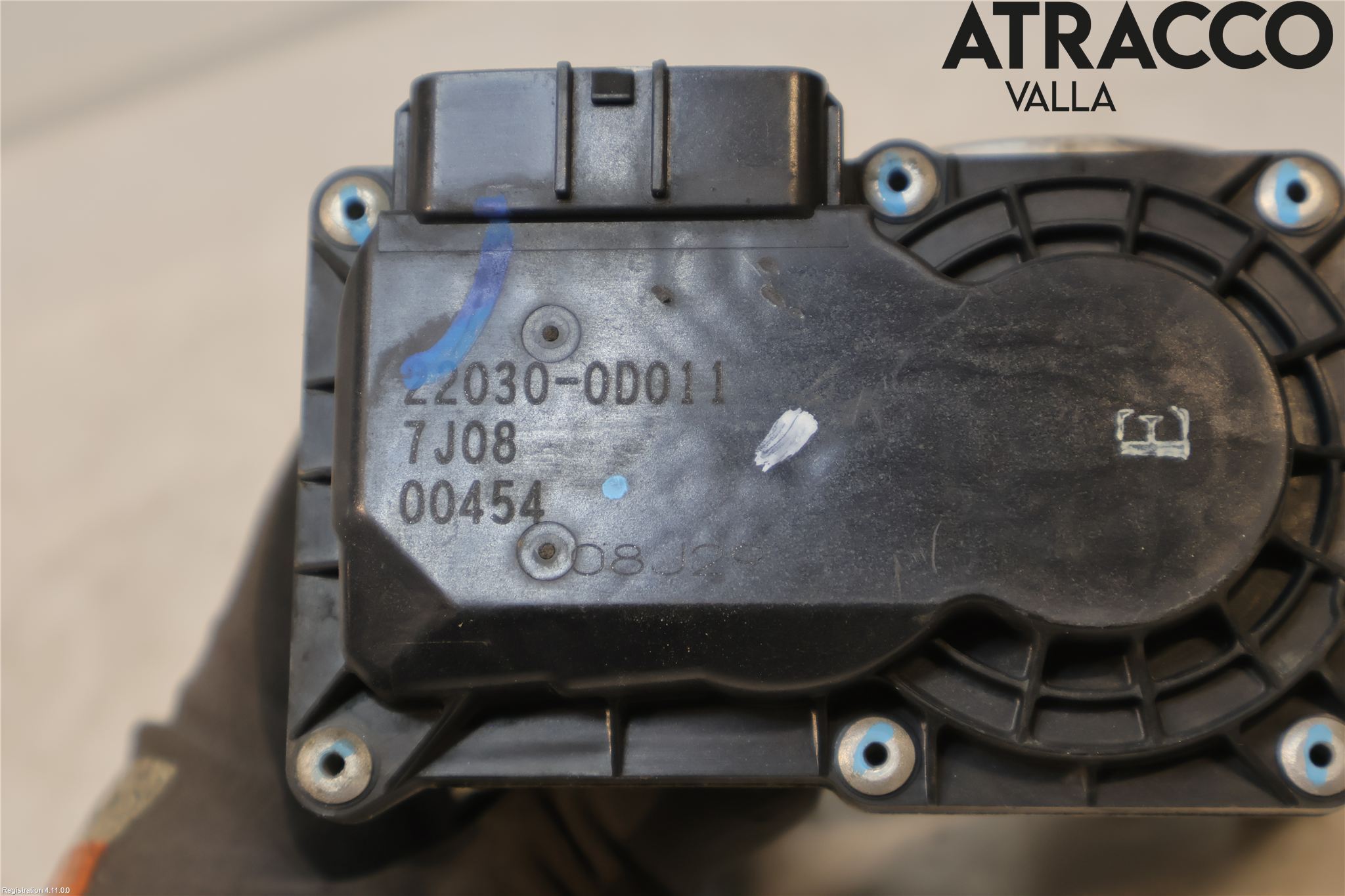 Toyota COROLLA VERSO 08-09 Injspjällhus
