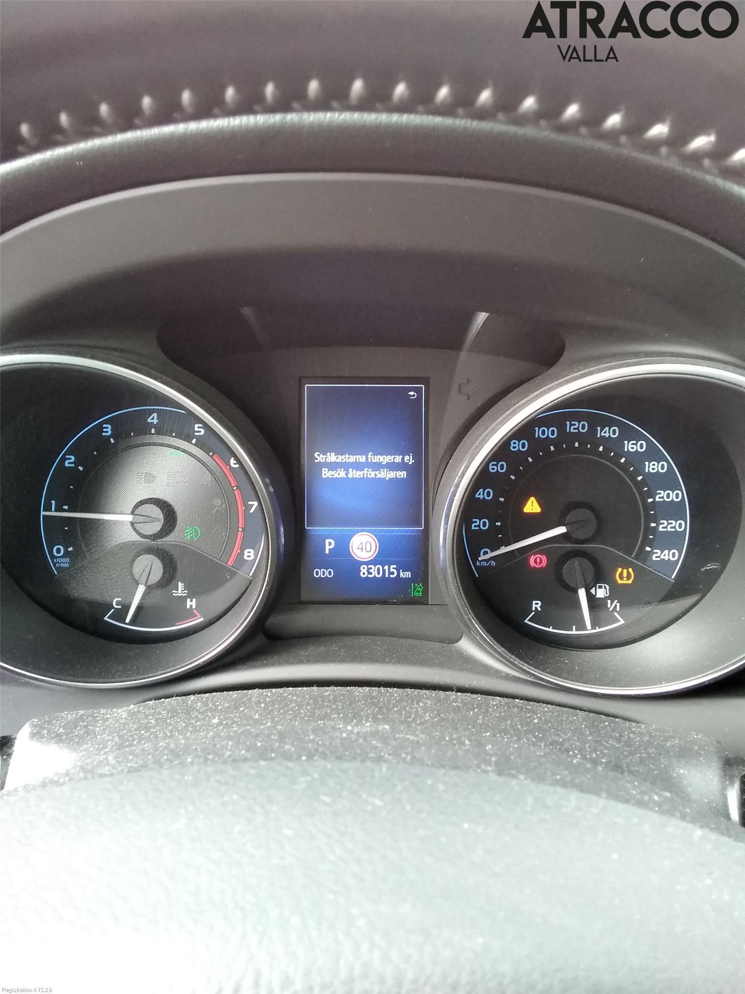 Toyota AURIS 13-19 Instrument Komb