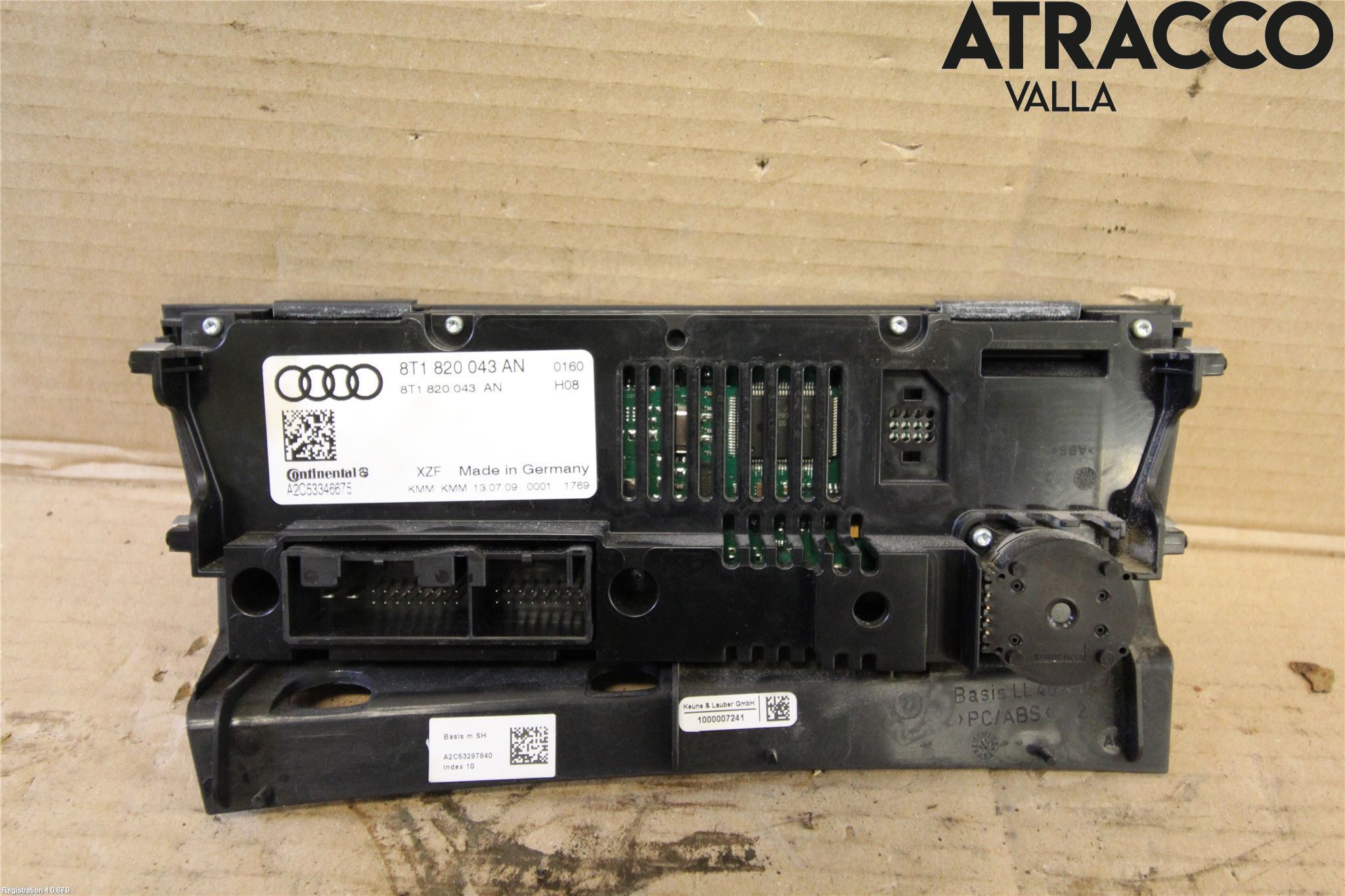 Audi A4/S4 08-11 Ac Styrenhet Ac Manöveren