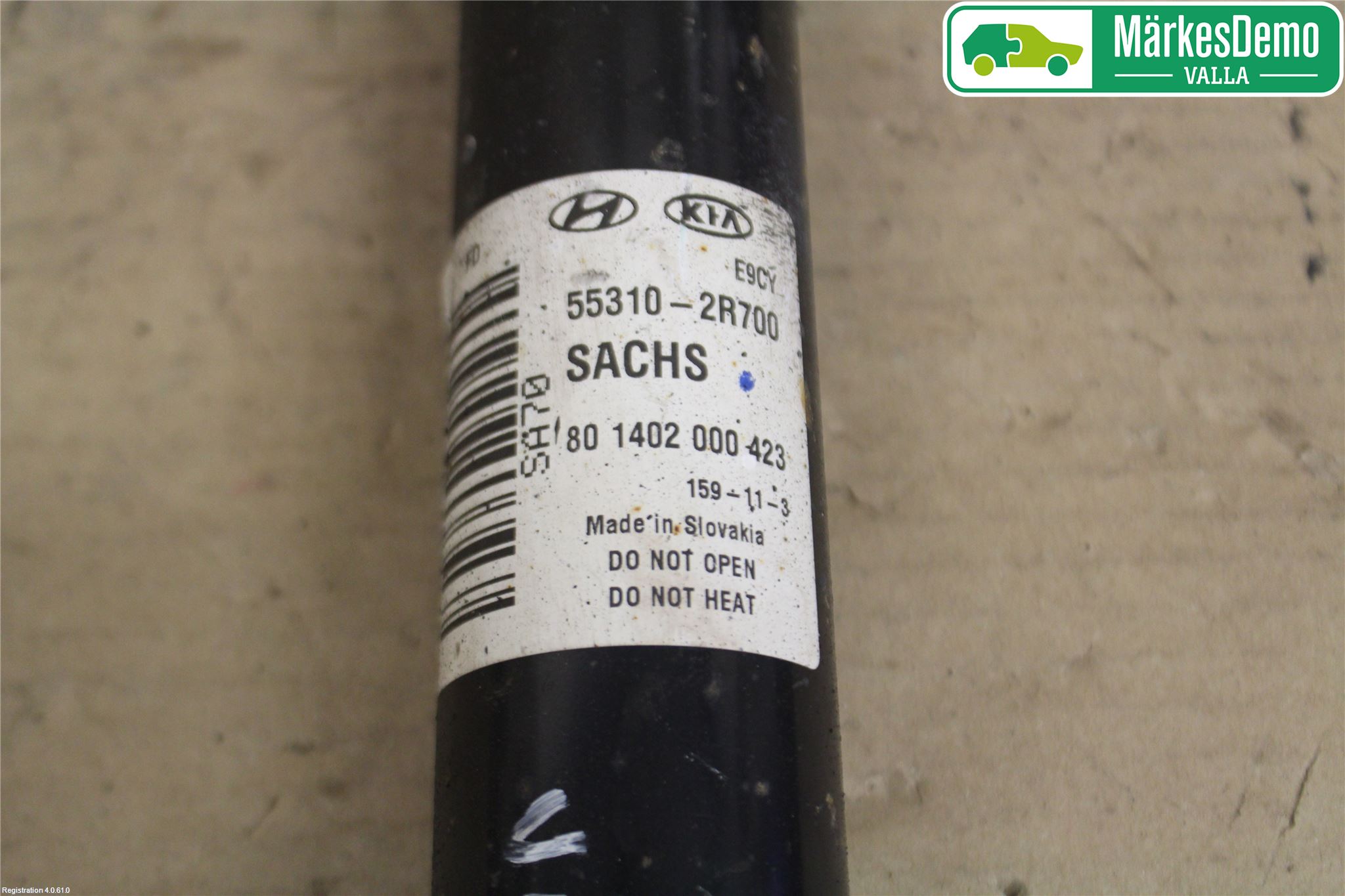 Hyundai i30 FD 07-12 Stötdämpare Bak