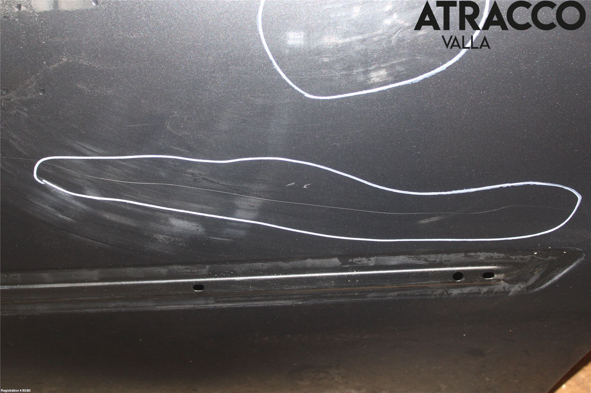 Lexus RX XU30 03-09 Dörr Bak Vänster