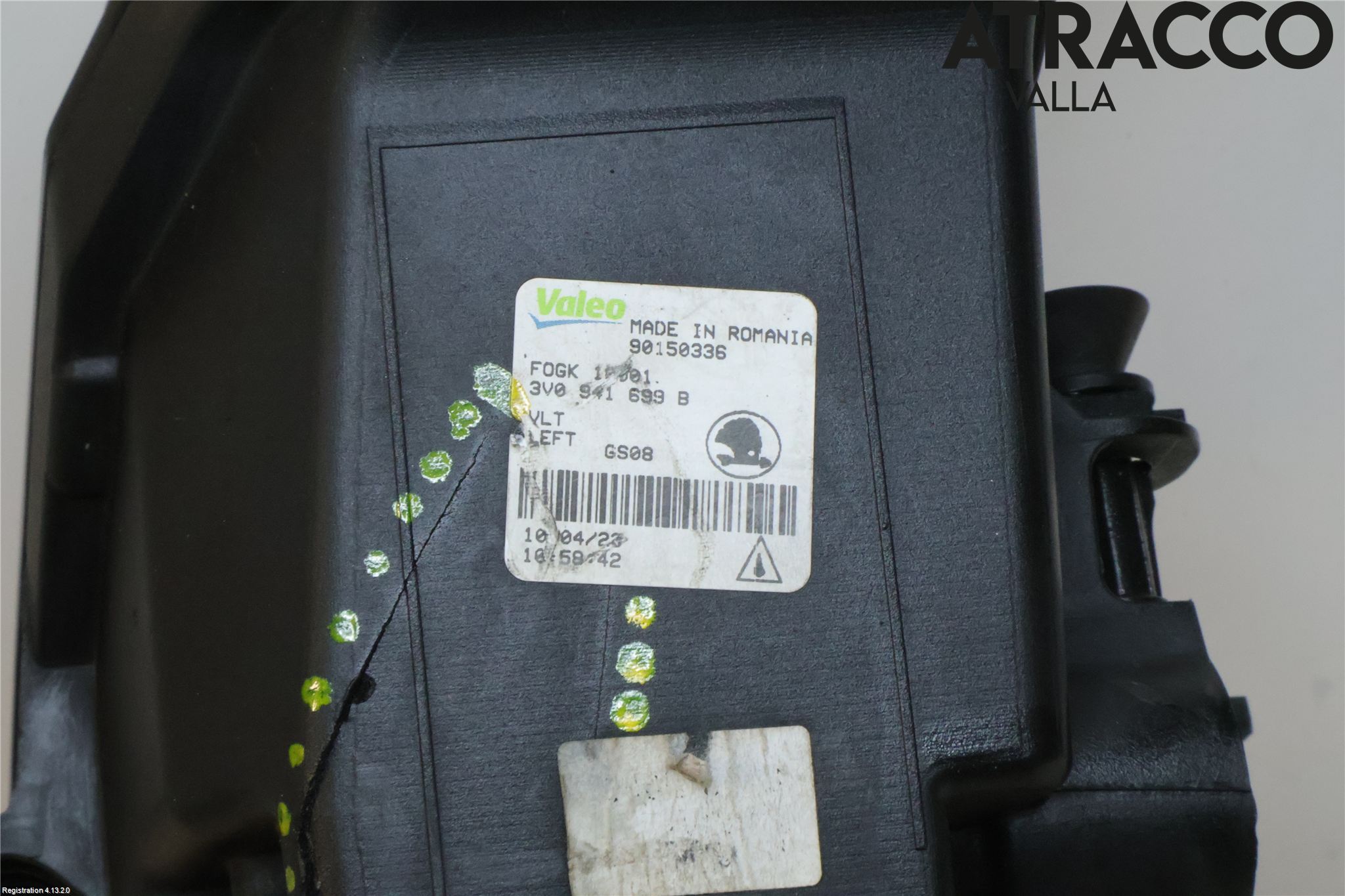 Skoda SUPERB 16-24 Dimljus-Varselljus Fram