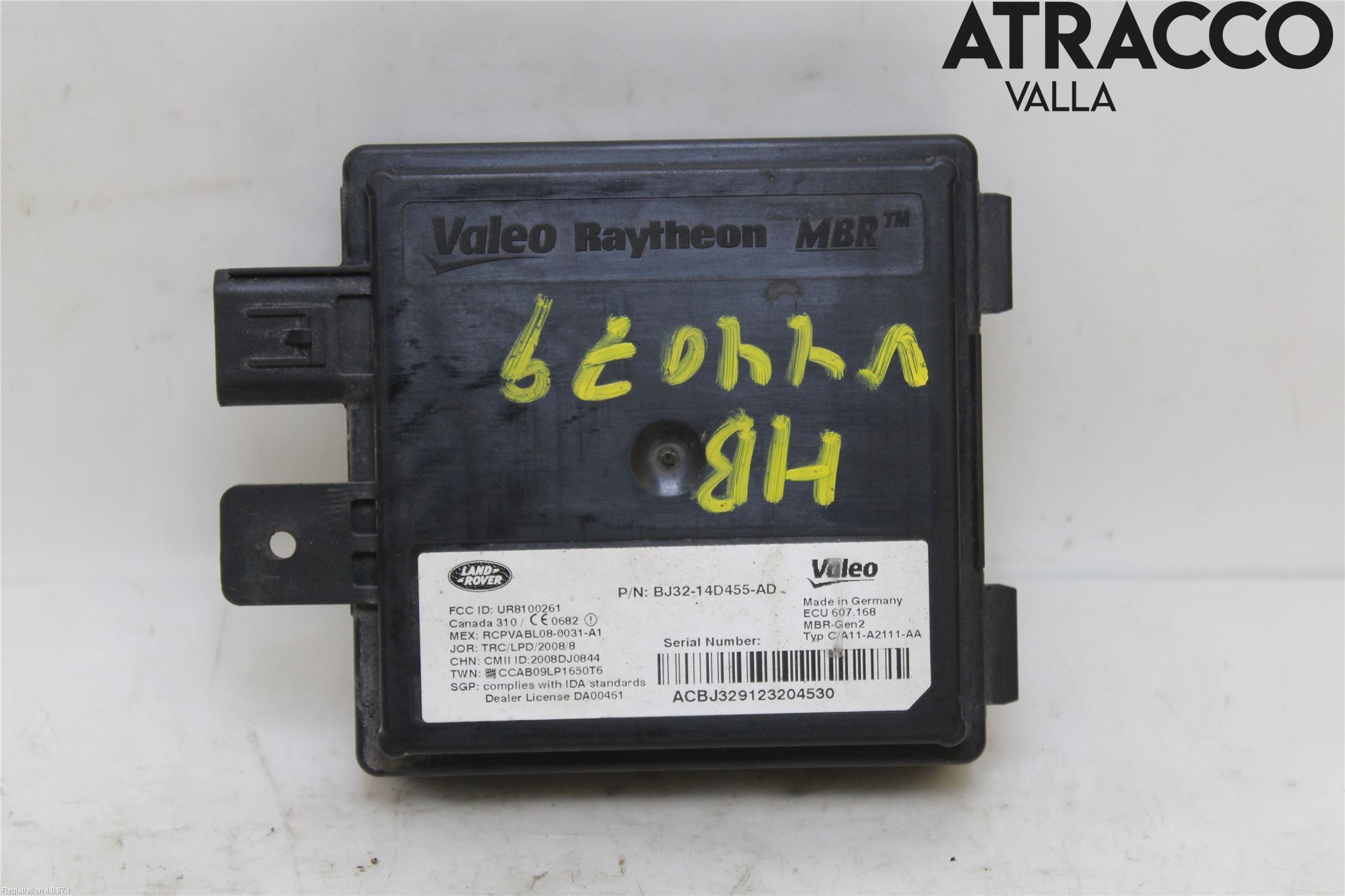 Landrover LAND ROVER RANGE ROVER EVOQUE (L538) 11-18 Sensor Aktivt Kollisionsskydd
