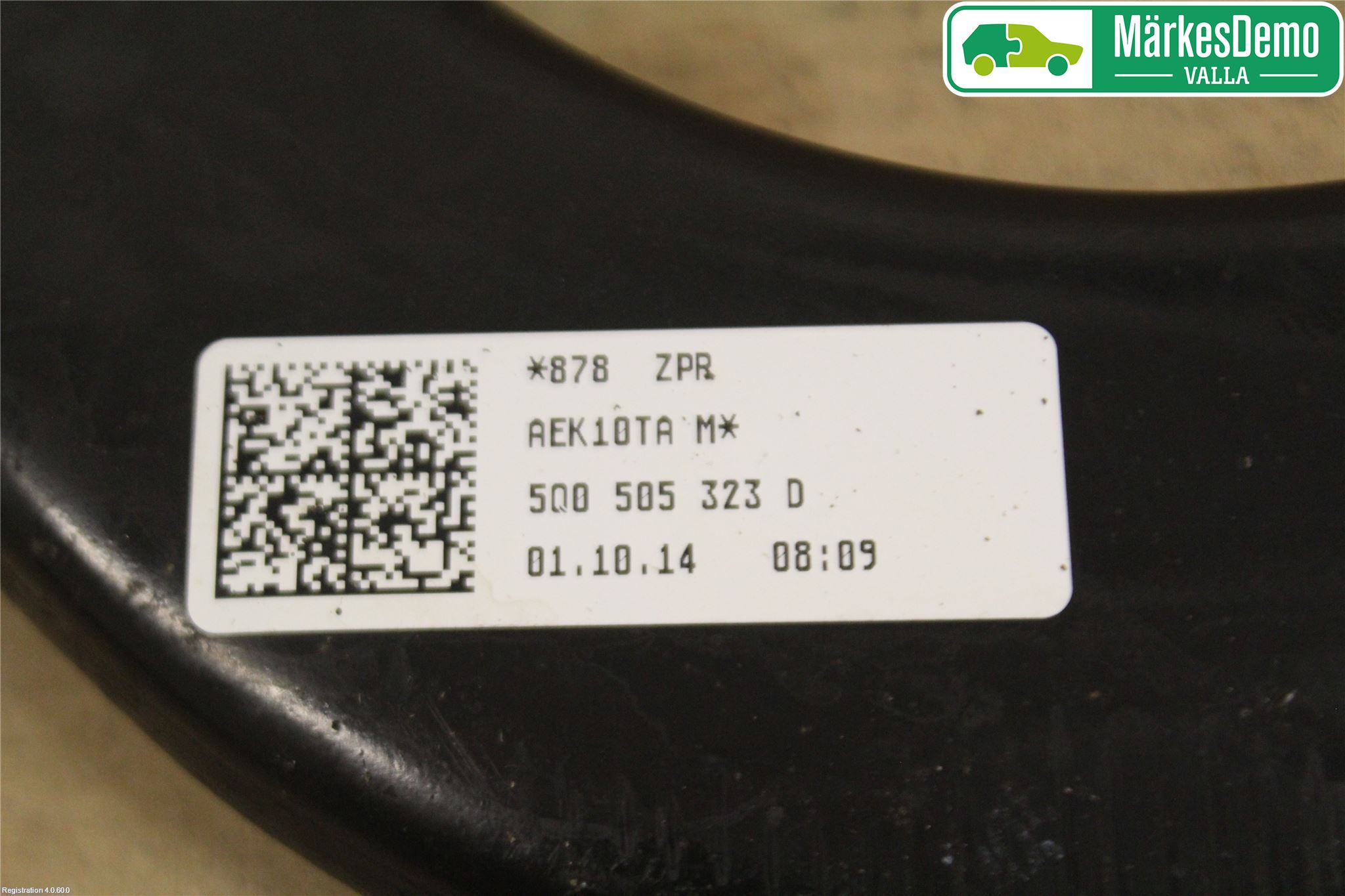 Volkswagen VW GOLF / E-GOLF VII 13-20 Bärarm Bak Övre Höger