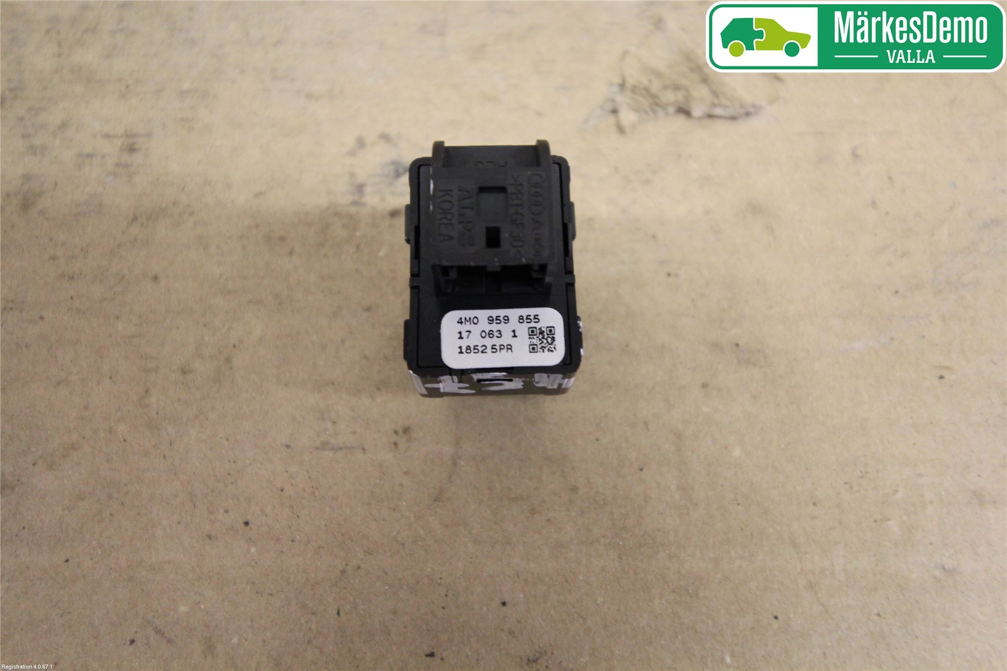 Audi A5 17- Strömställare Elhiss