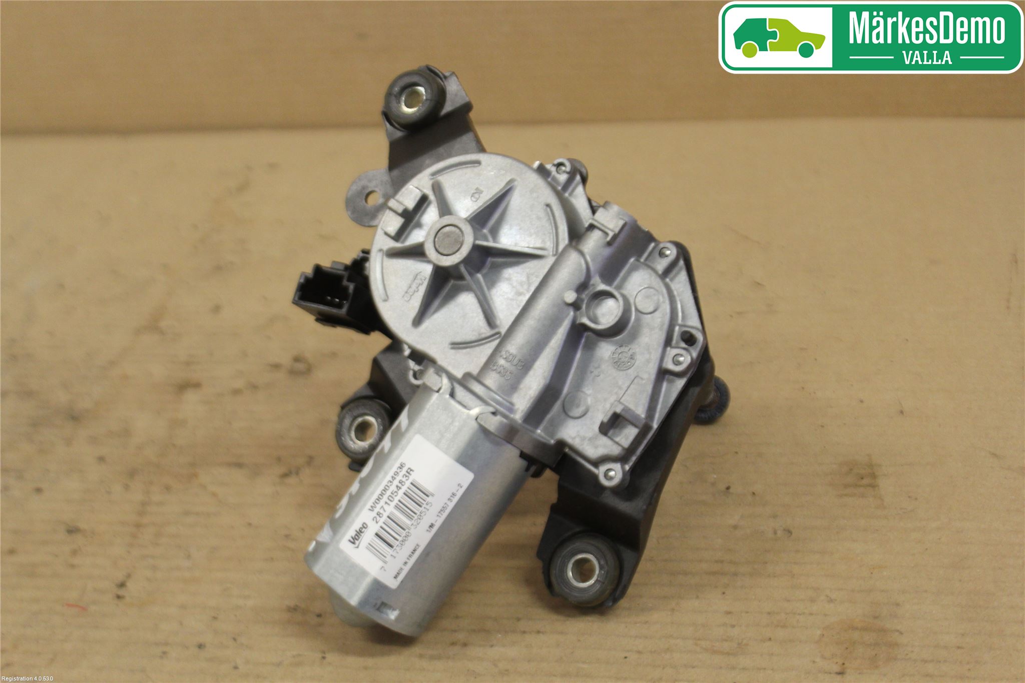 Renault CLIO IV 12-16 Torkarmotor Baklucka