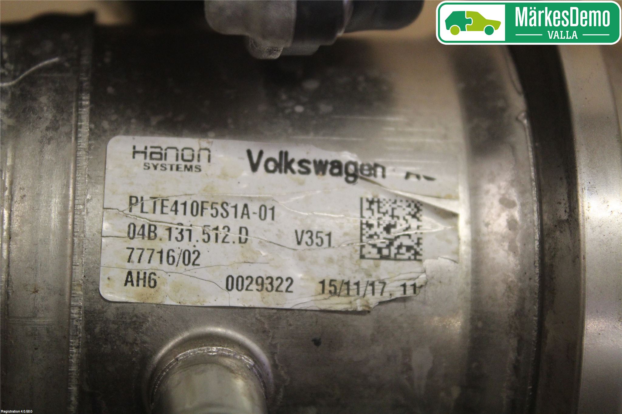 Skoda FABIA 15-21 Avgaskylare