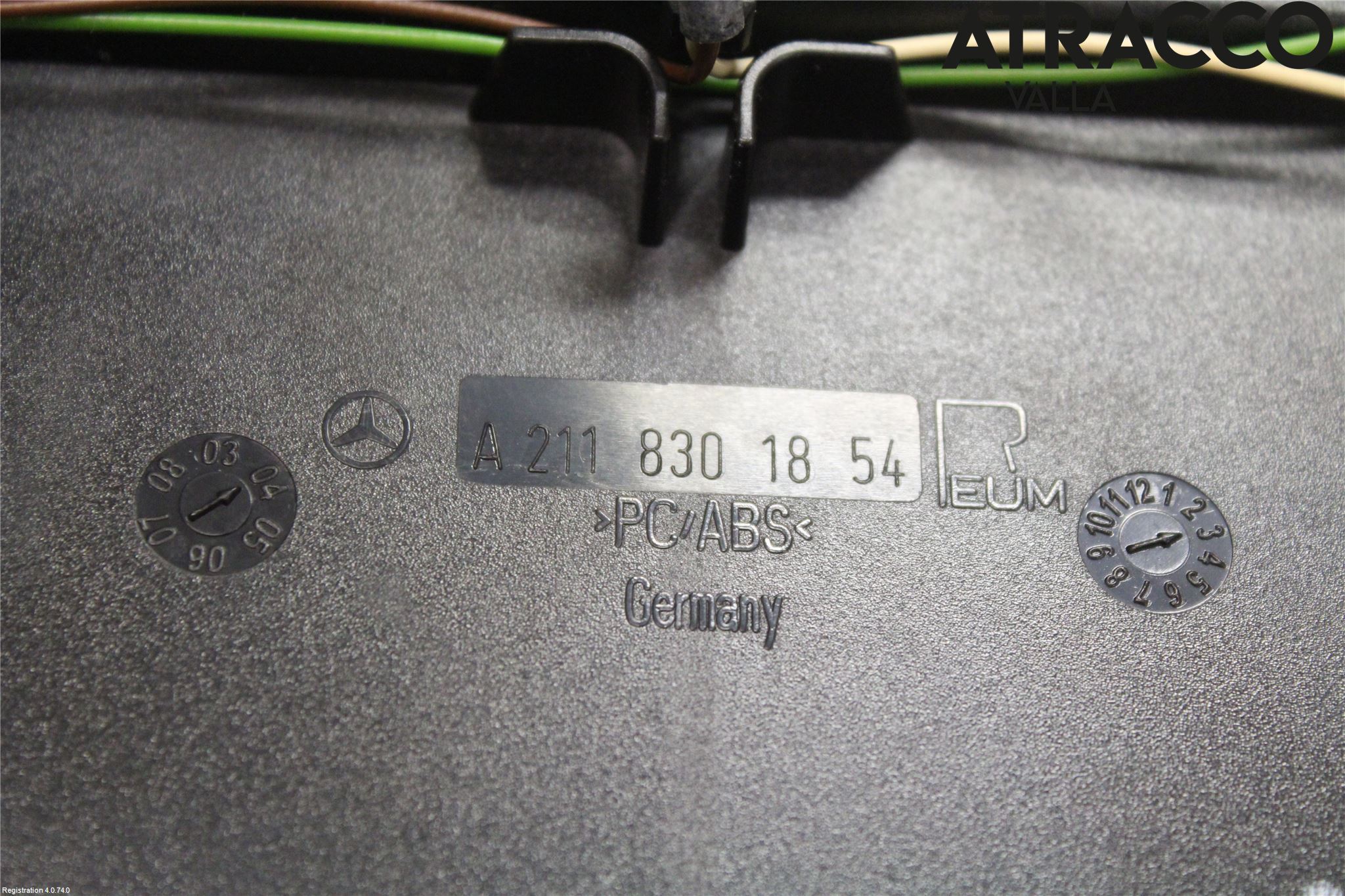 Mercedes-Benz MB E-KLASS (W211) 02-09 Defrosterkanal-Munstycke
