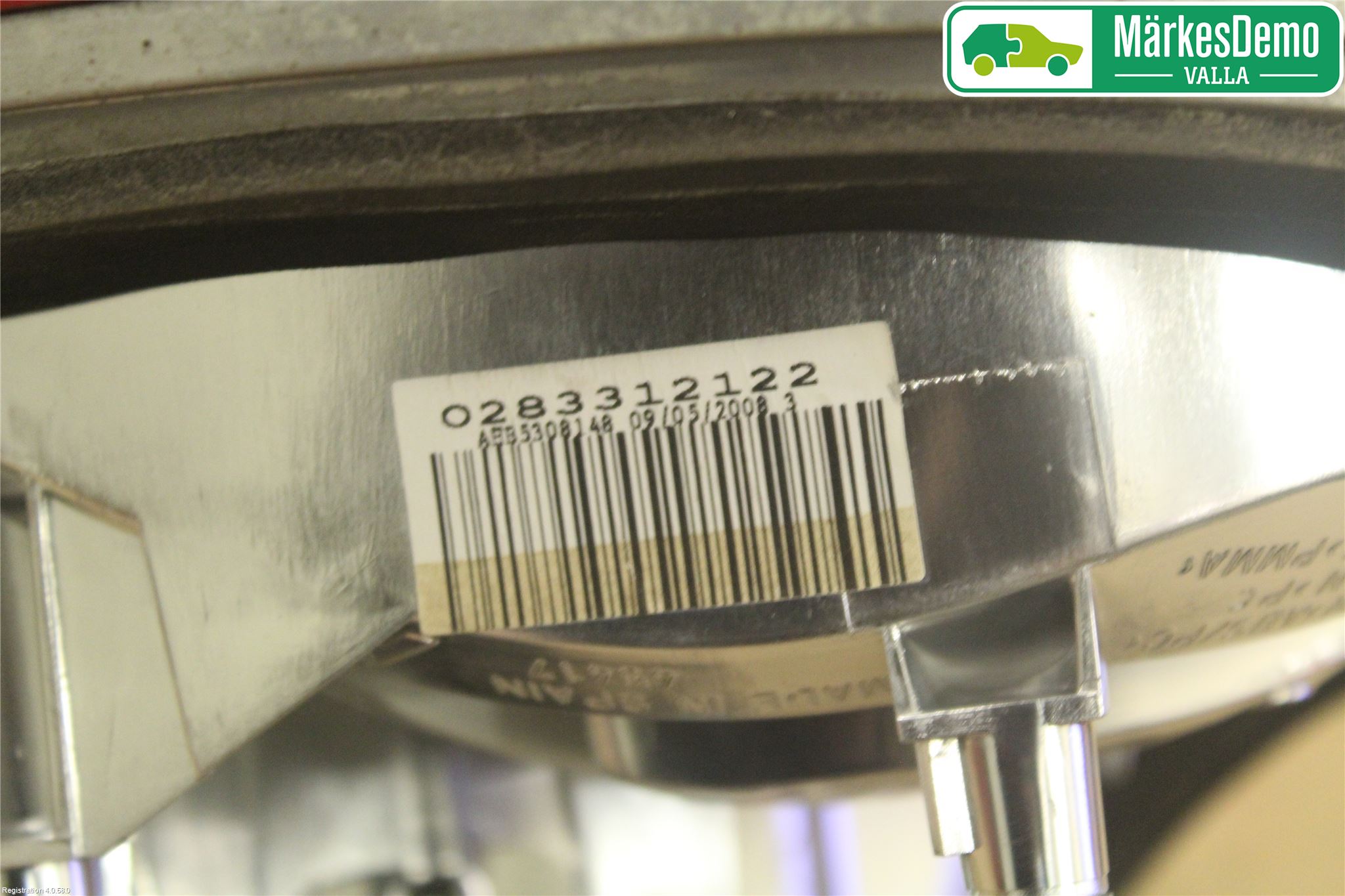 Citroen C4 PICASSO 06-13 Bakljus Lucka Hö