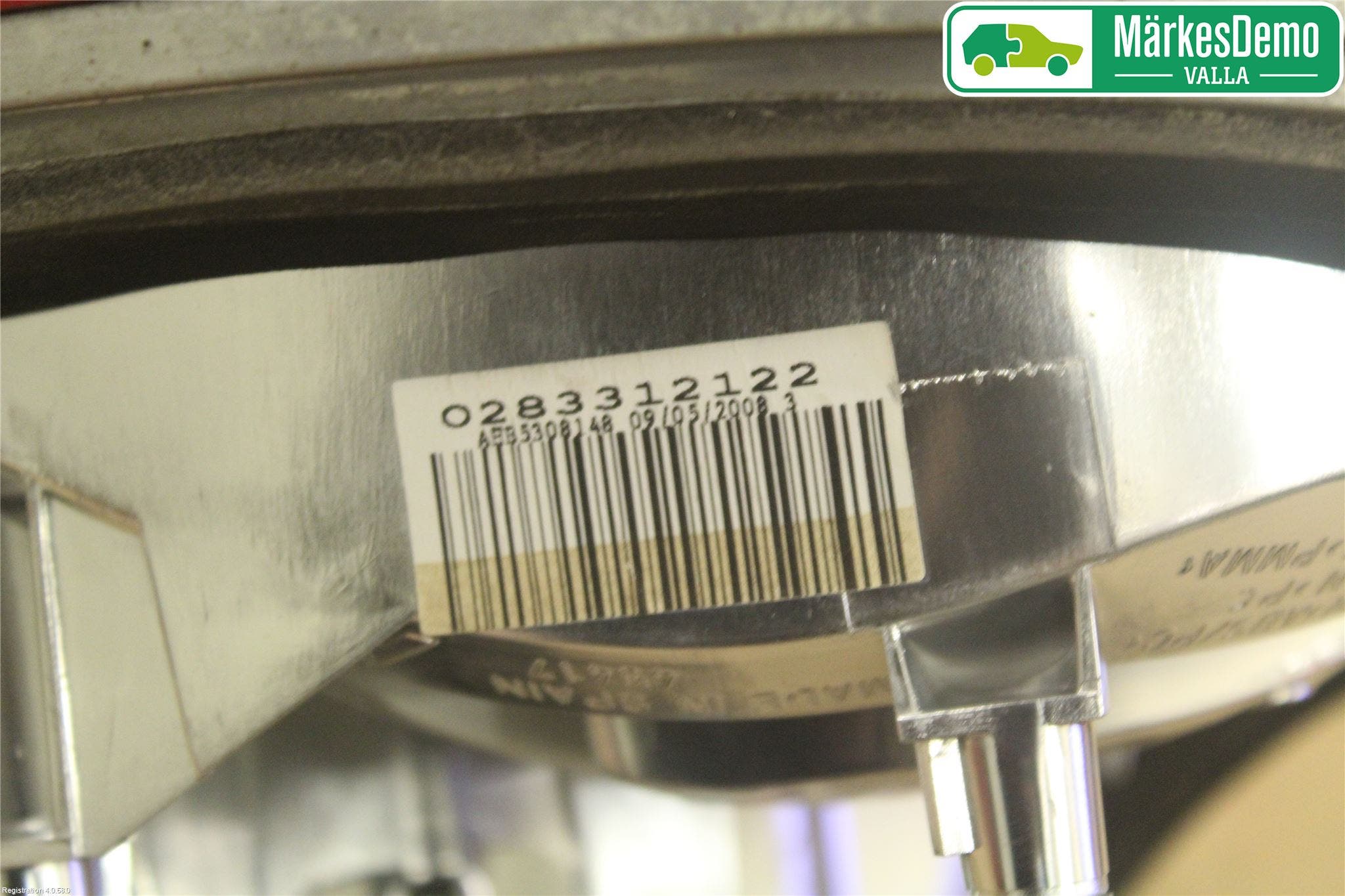 Citroen C4 PICASSO 06-13 Bakljus Lucka Hö