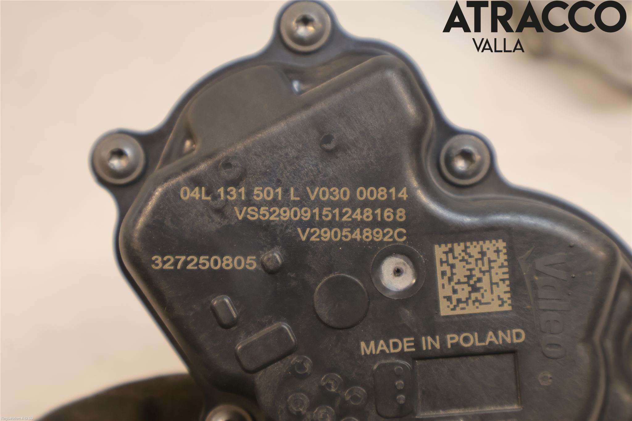 Volkswagen VW CADDY 16-20 Egr Ventil