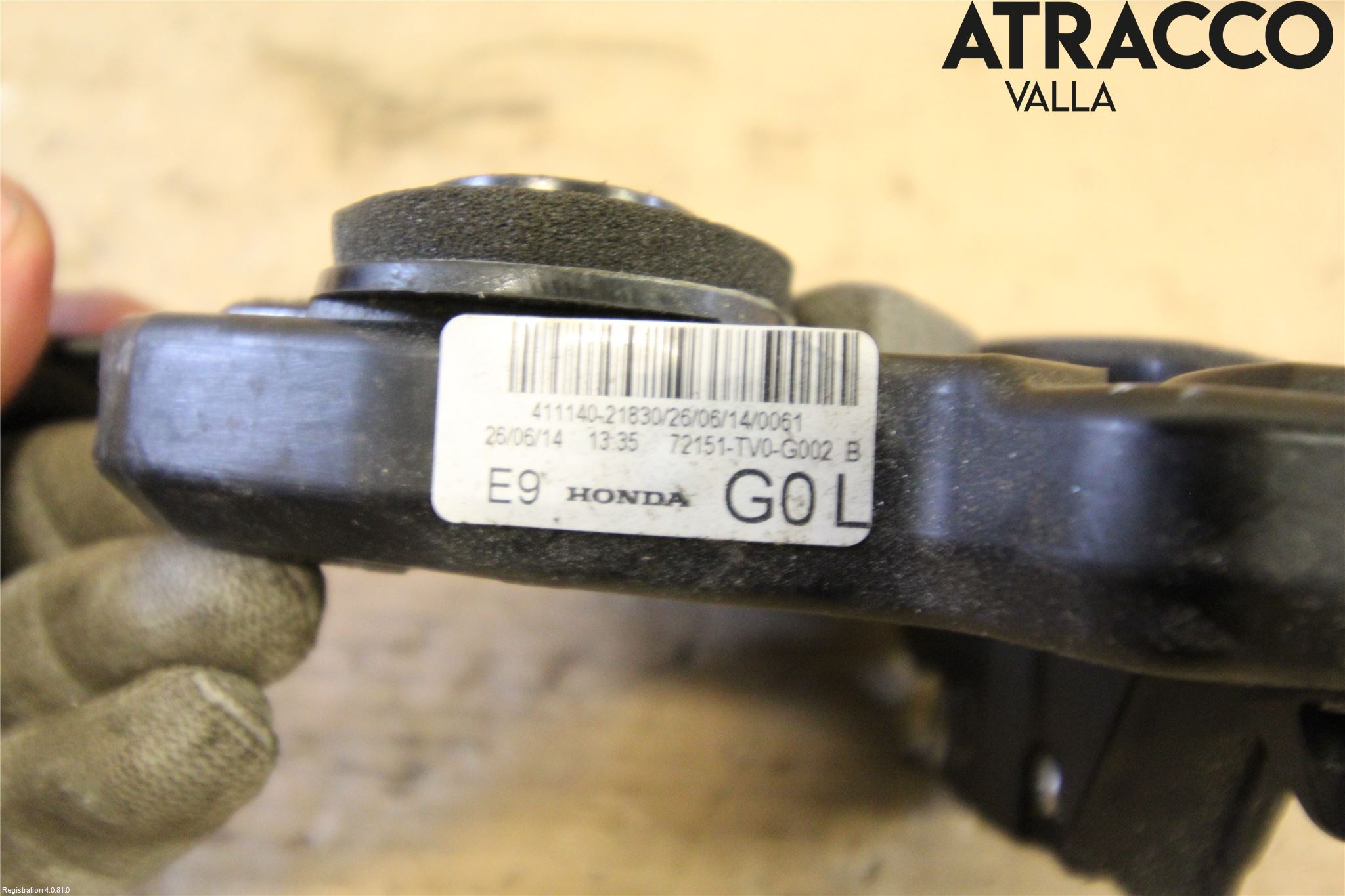 Honda CIVIC 12-16 Låskista-Dörrlås