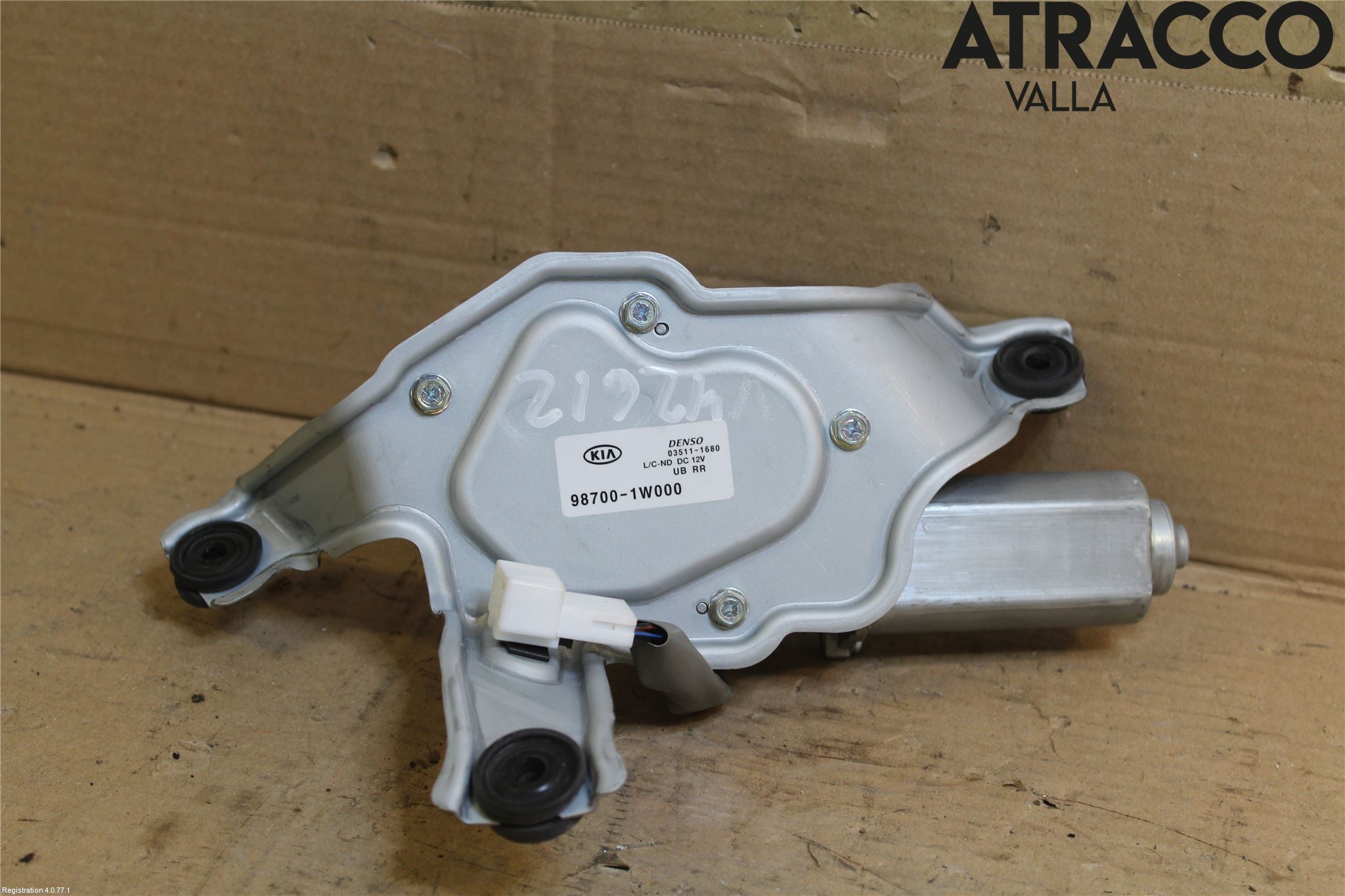 Kia RIO 12-16 Torkarmotor Baklucka