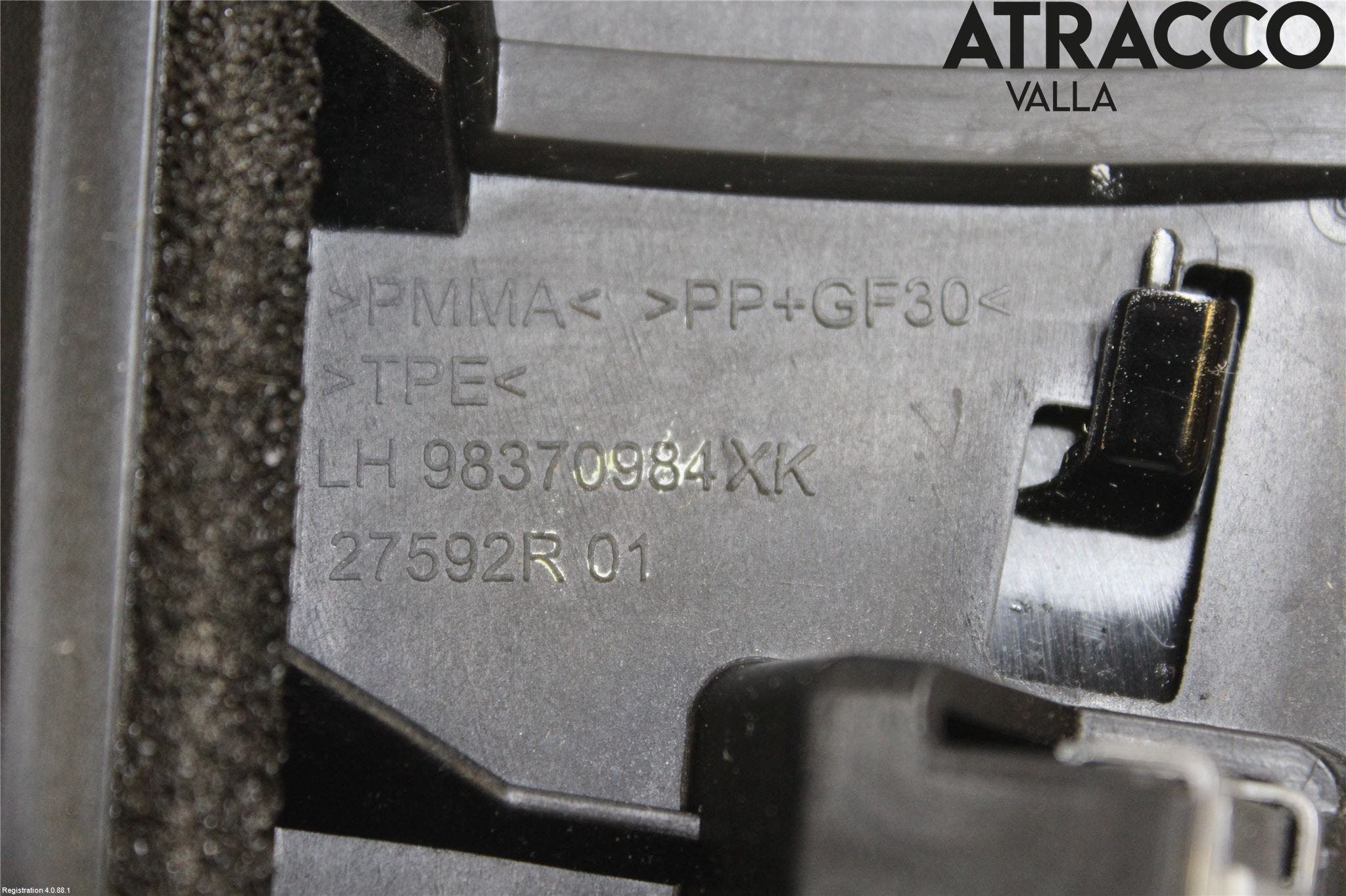 Peugeot 308/E-308 21- Bakruta - Dekorlist