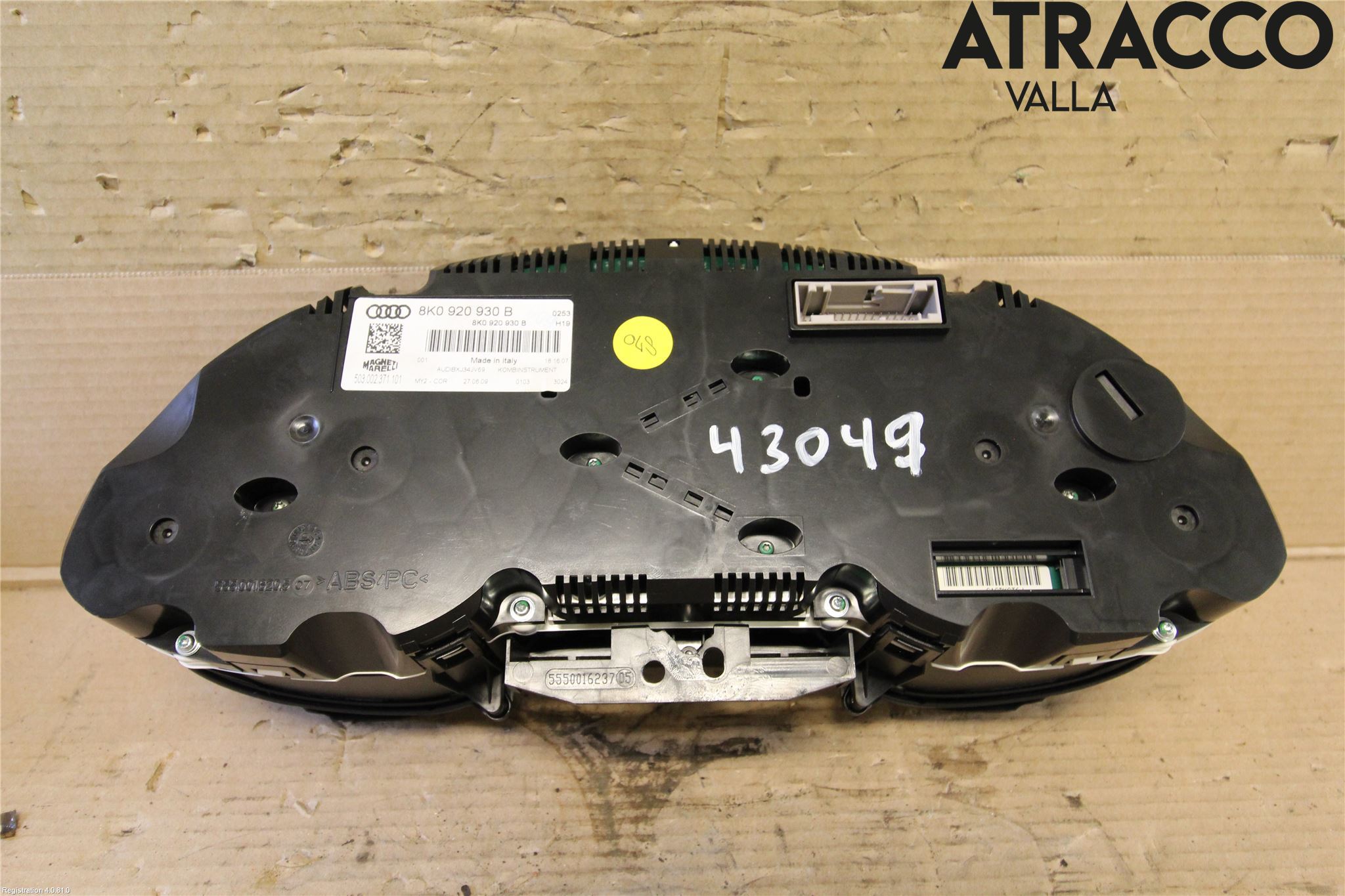 Audi A4/S4 08-11 Instrument Komb