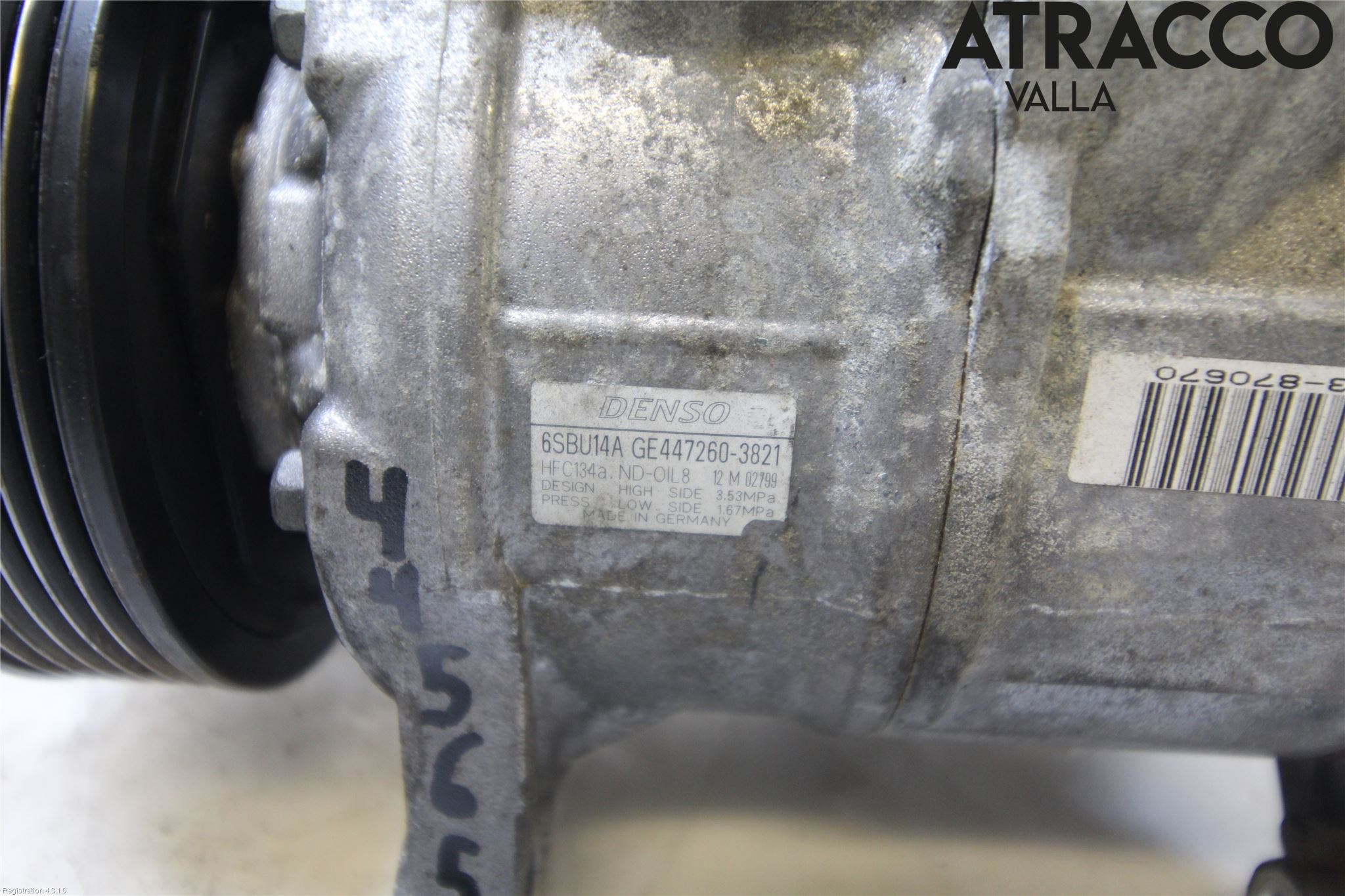 BMW 5 F10/F11/F18 09-17 Ac Kompressor