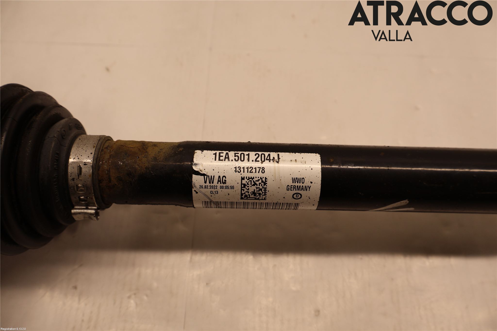 Volkswagen VW ID.4 21- Drivaxel Bak Höger
