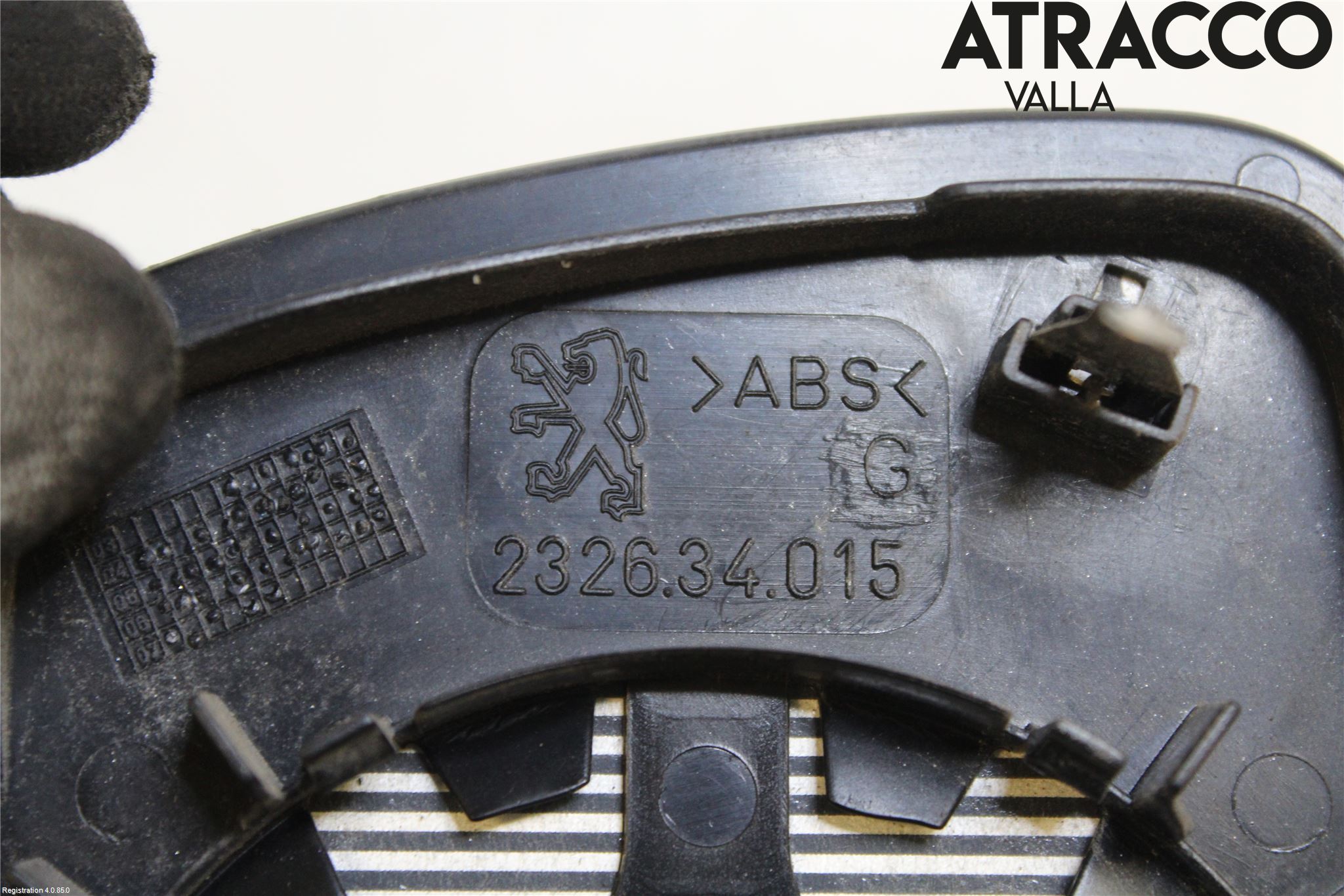 Peugeot 407 Spegelglas Vä