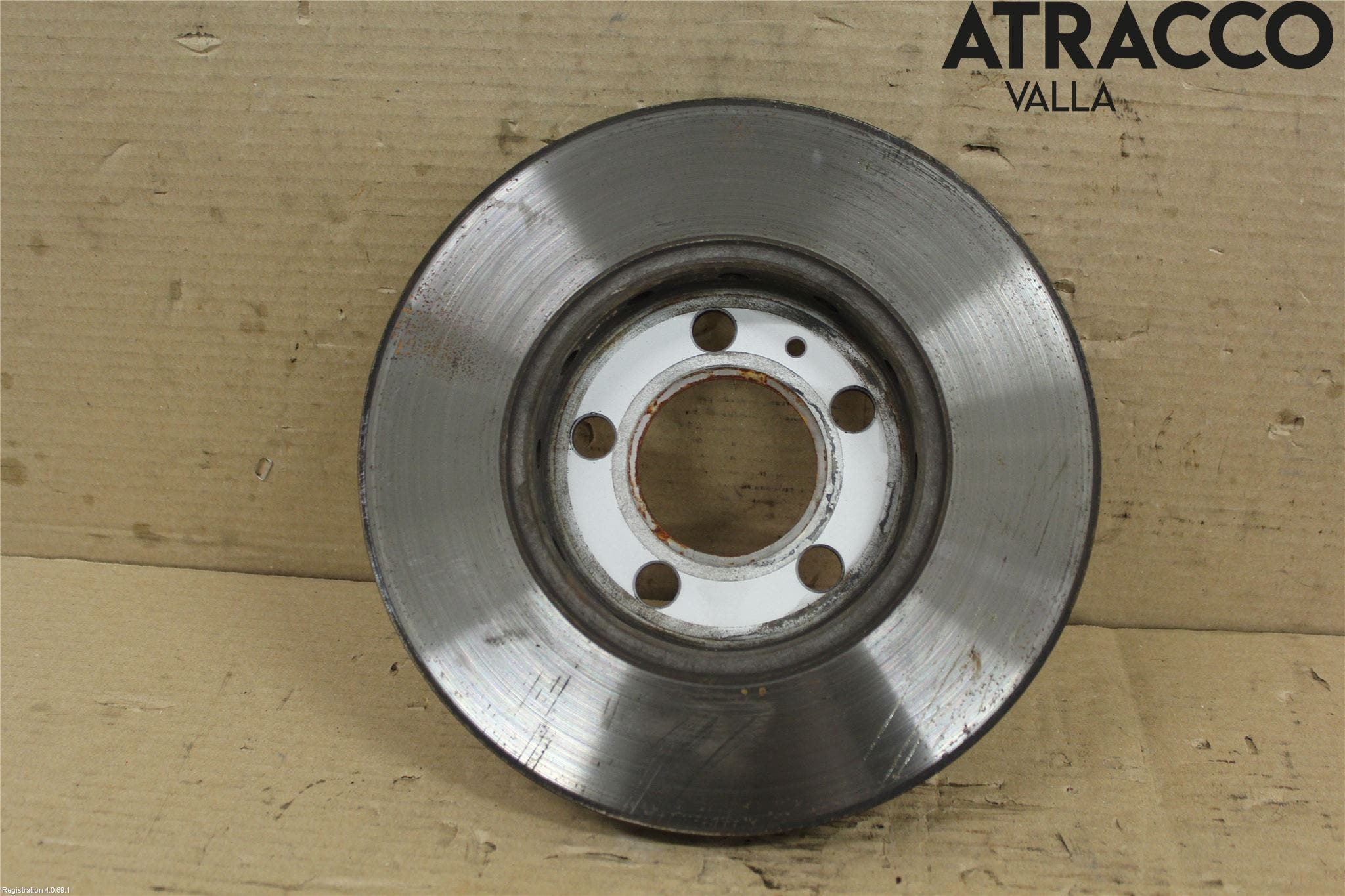 Volkswagen VW POLO 10-17 Bromsskiva Fram