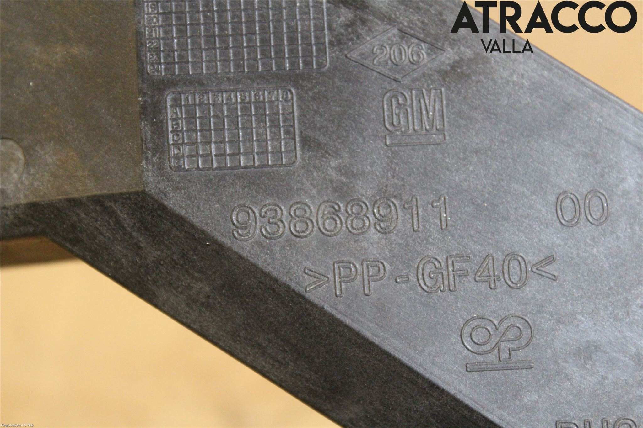 Opel VIVARO 15-19 Front Övrigt