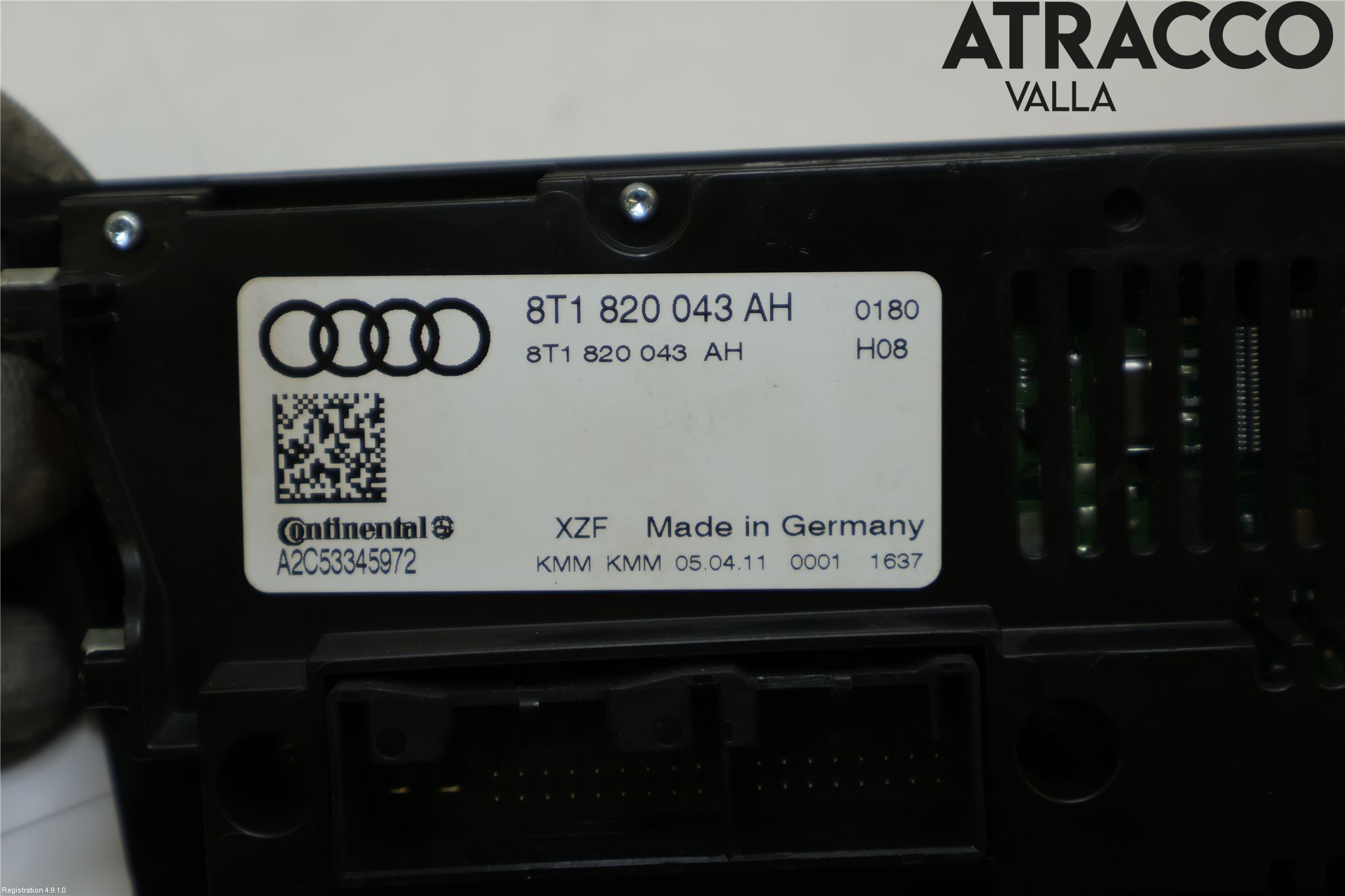 Audi A5 07-16 Ac Styrenhet Ac Manöveren