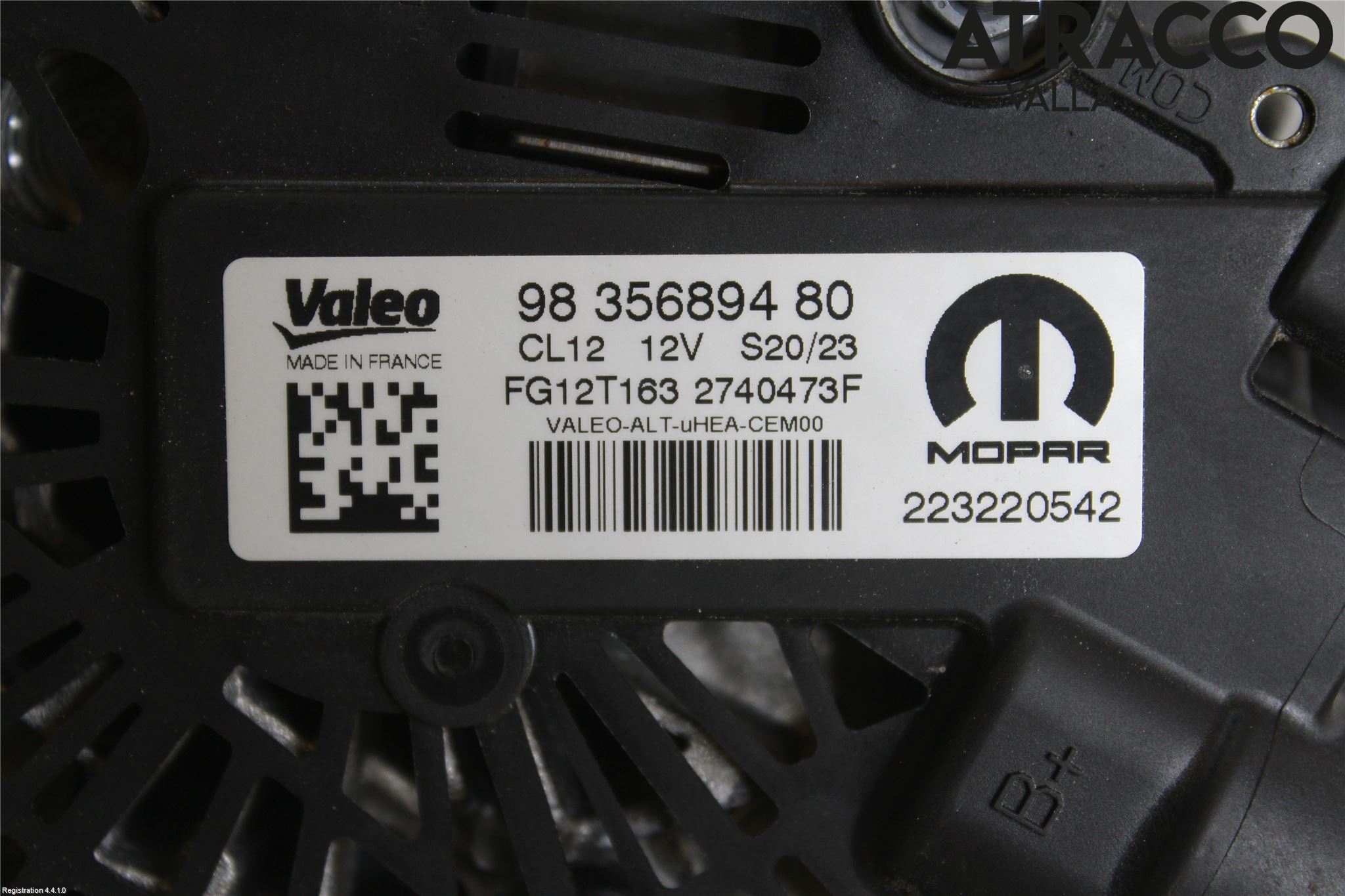 Opel MOKKA 21- Generator