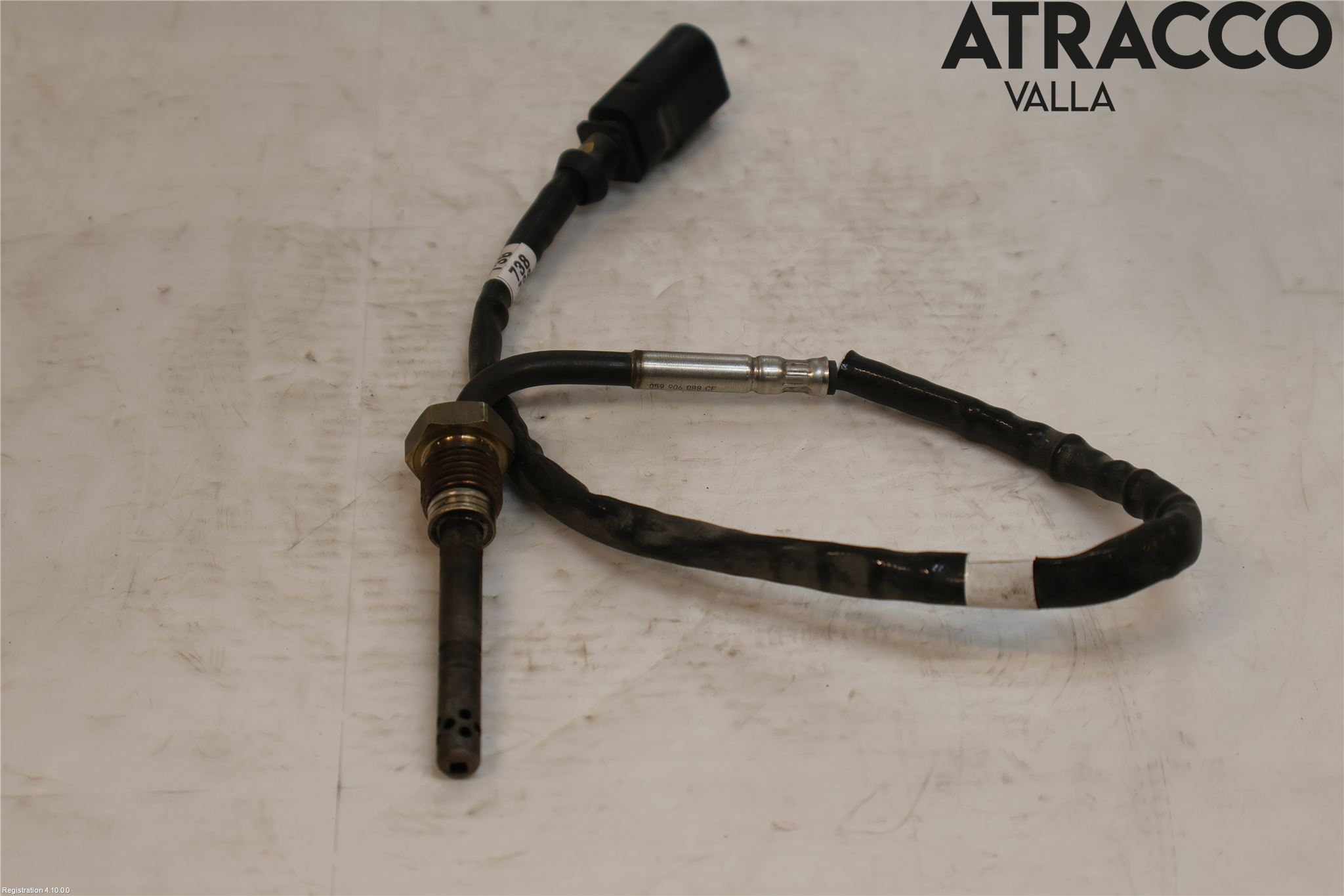 Volkswagen VW TOUAREG 7P 11-18 Givare Temp-Tryck Avgas