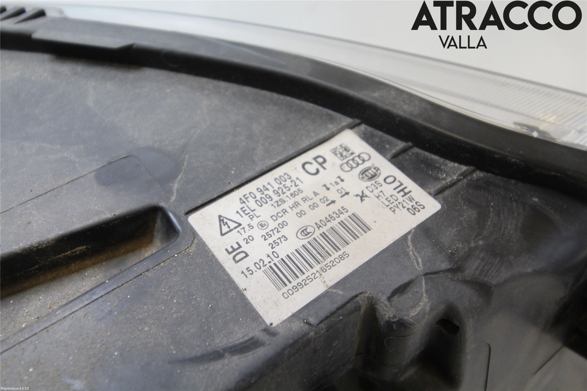 Audi A6/S6     05-11 Strålkastare Vänster