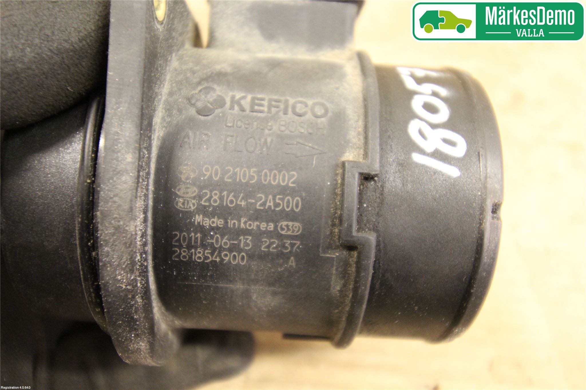 Kia CEED 06-12 Injluftmassamätare