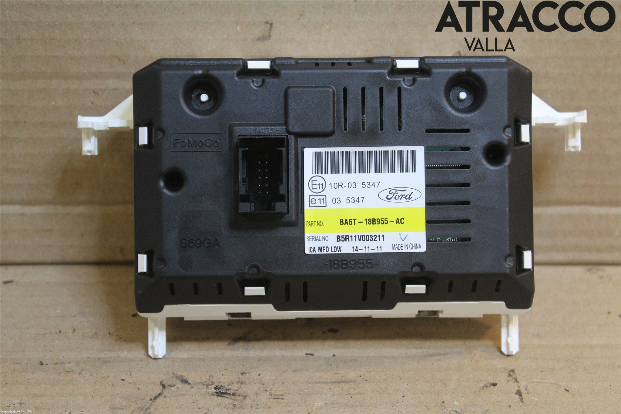 Ford FIESTA 09-12 Färddator