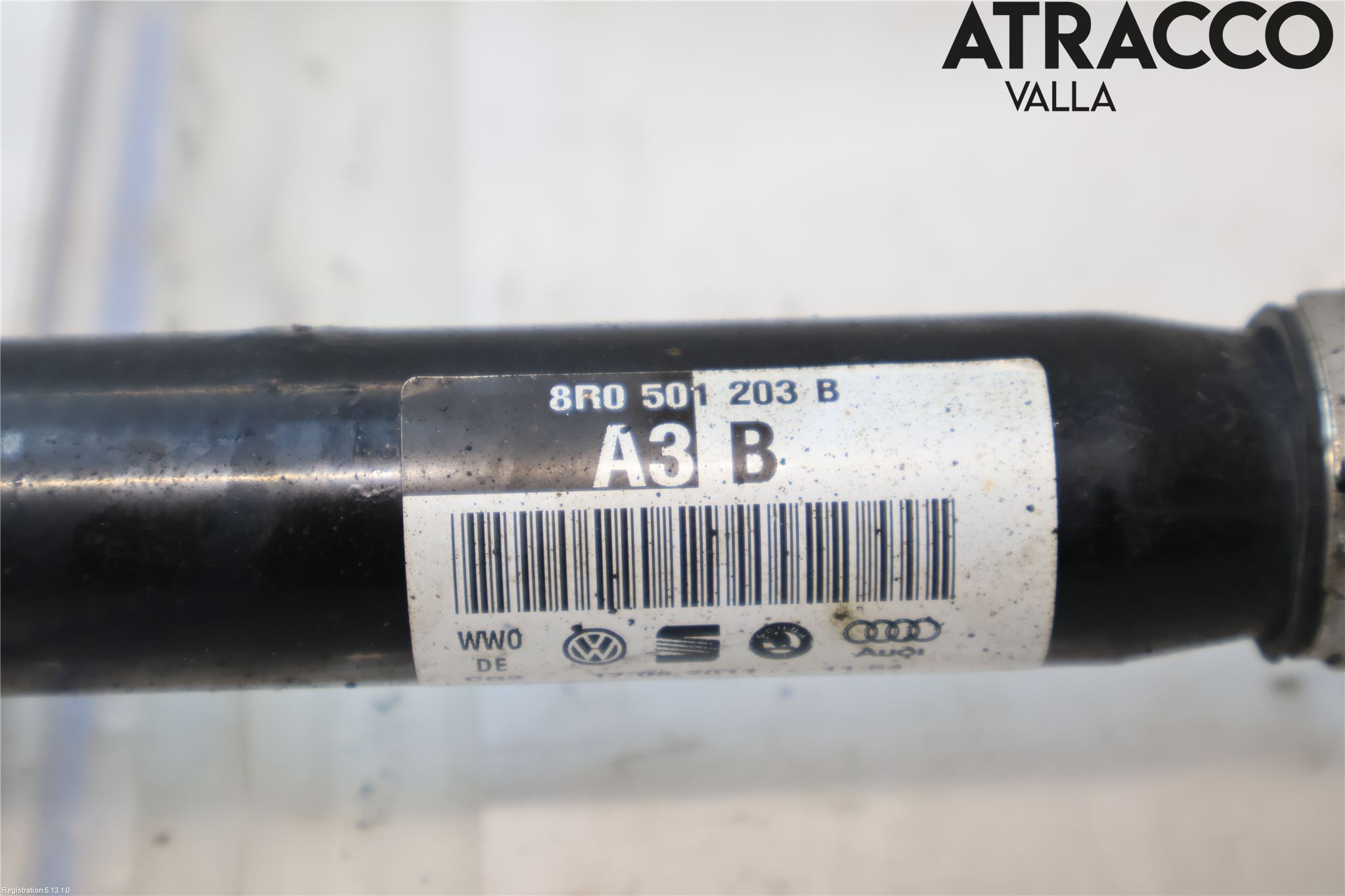 Audi Q5 09-16 Drivaxel Bak Vänster