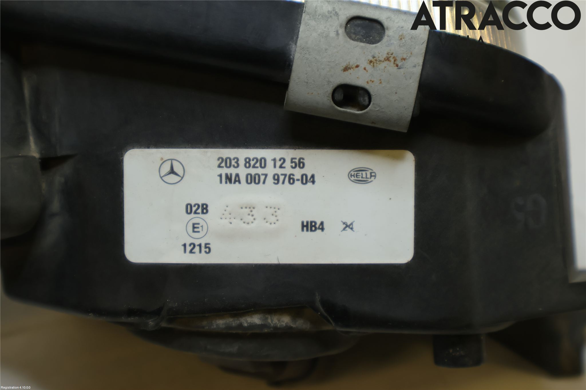 Mercedes-Benz MB CLK (C209) 02-09 Dimljus-Varselljus Fram