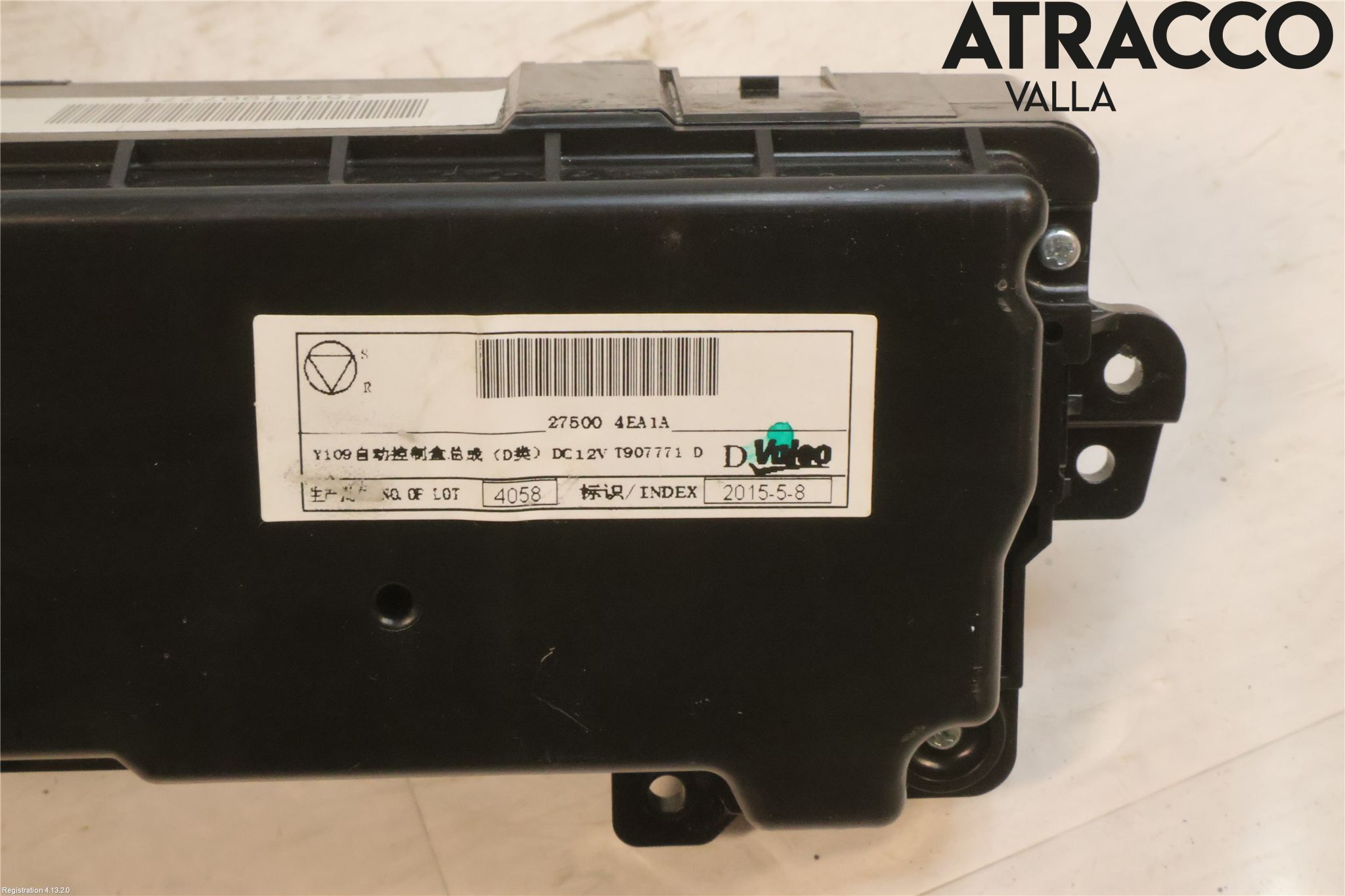 Nissan QASHQAI 14-17 Ac Styrenhet Ac Manöveren