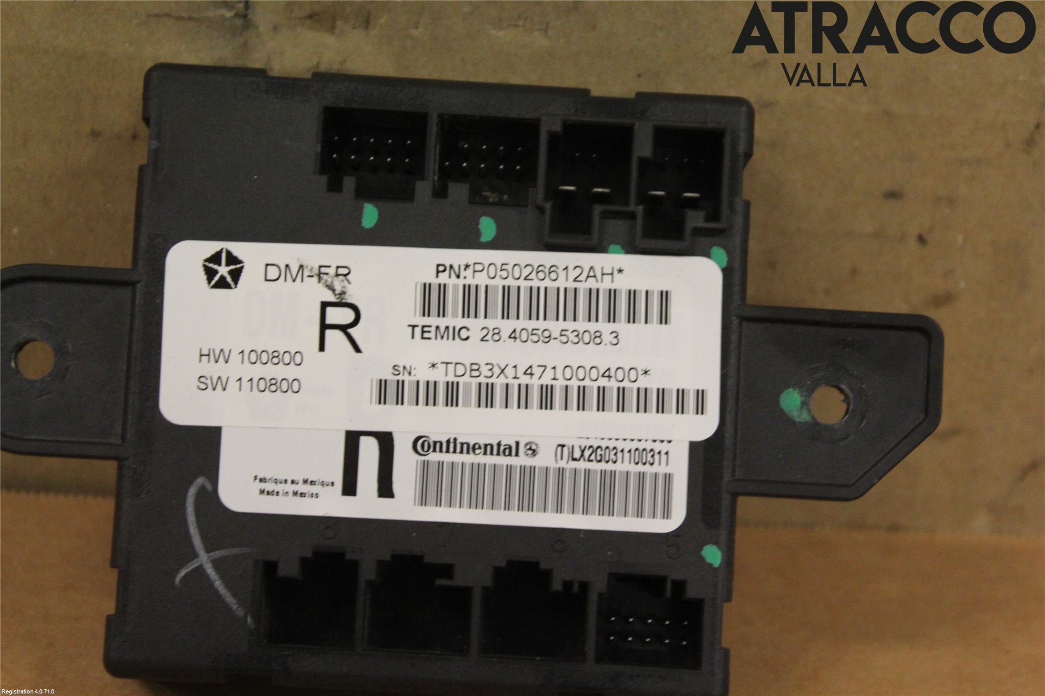 Lancia THEMA Styrenhet Dörr