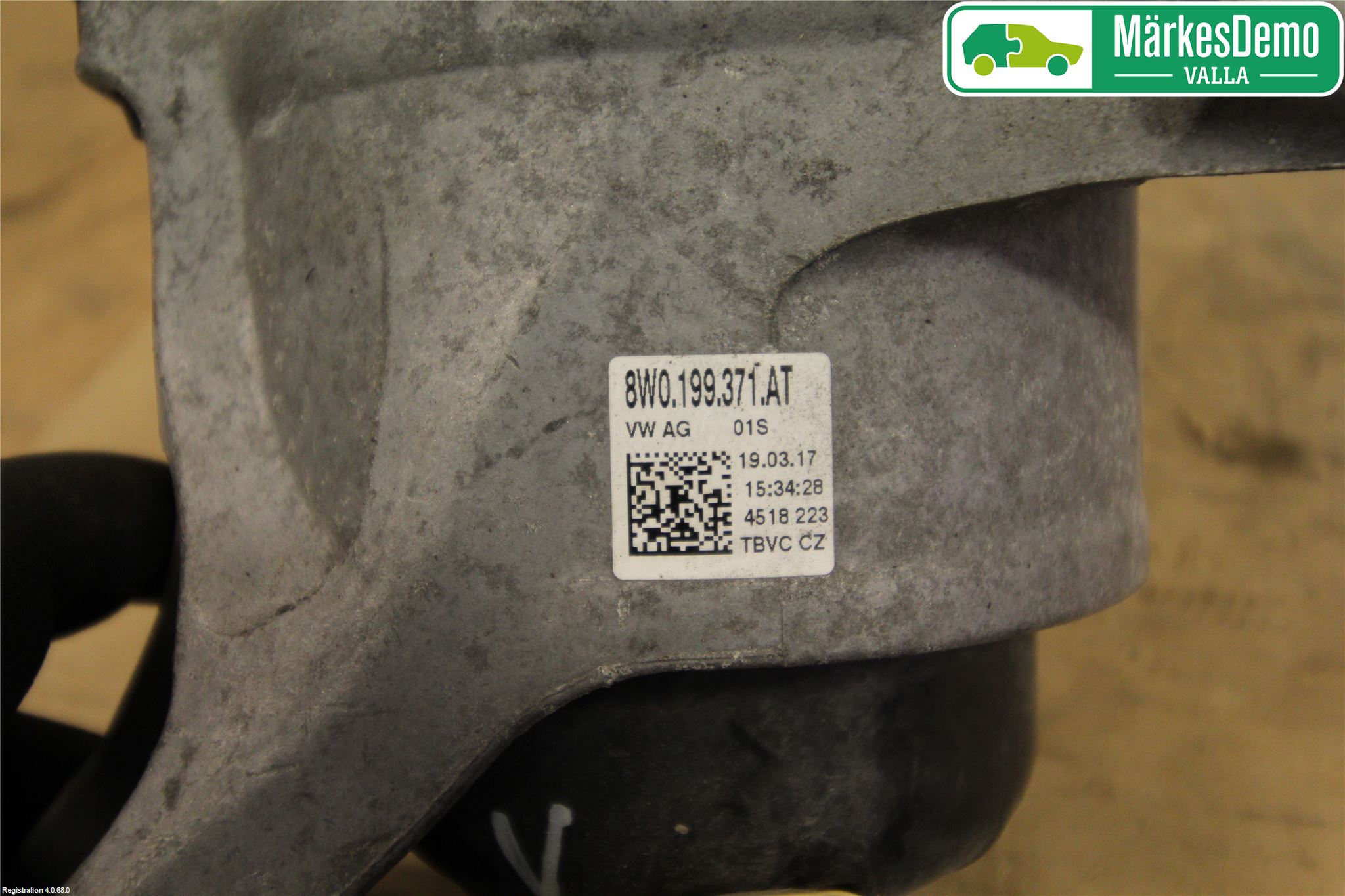 Audi A5 17- Motorkudde