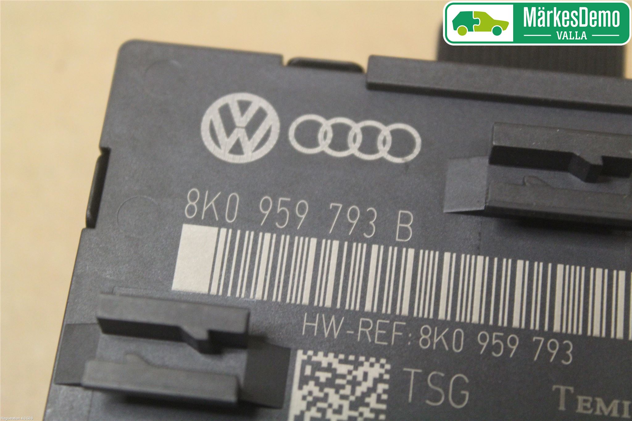 Audi A4/S4 08-11 Styrenhet Dörr