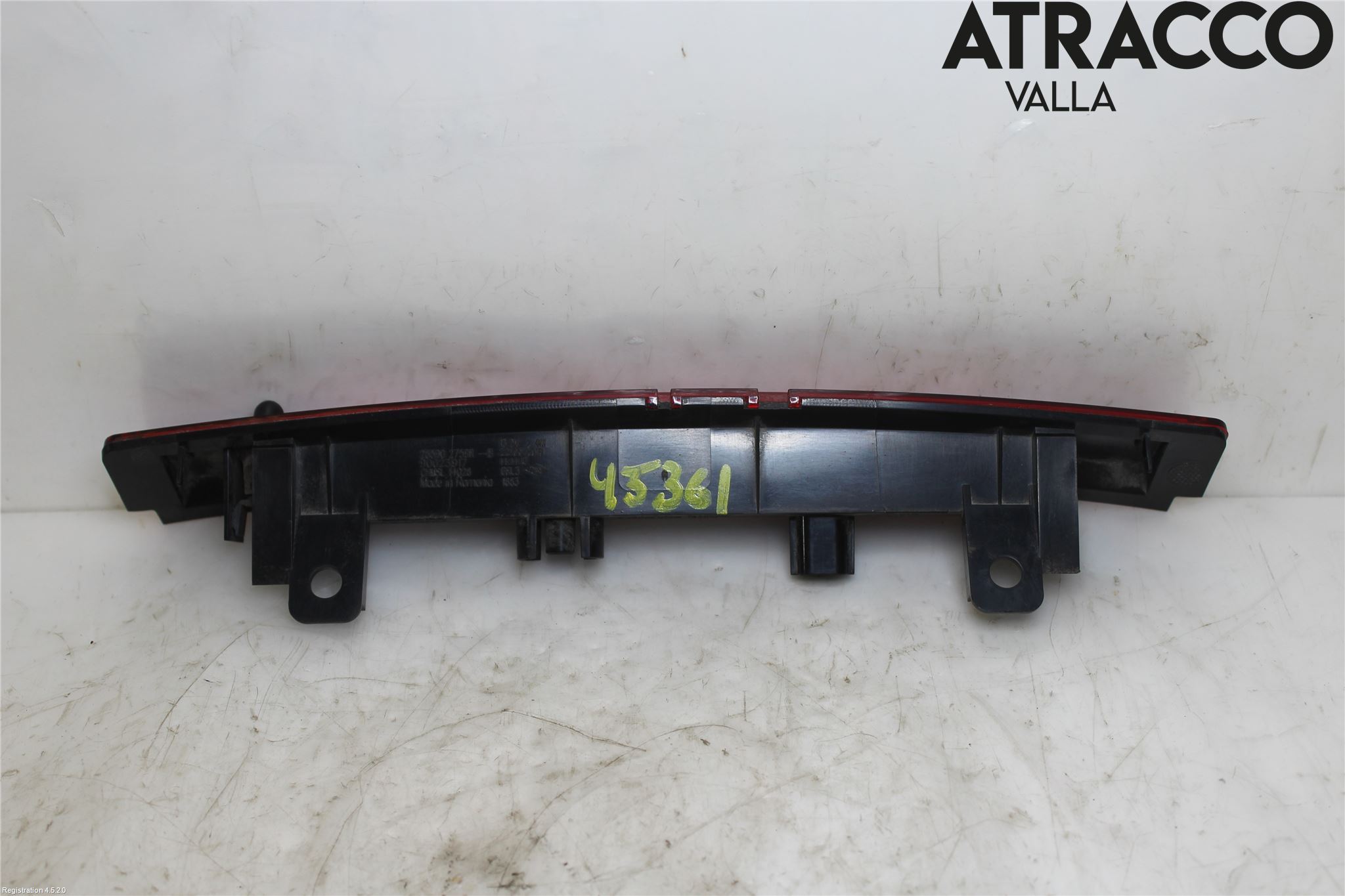 Renault CLIO IV 16-19 Bromsljus Bakruta