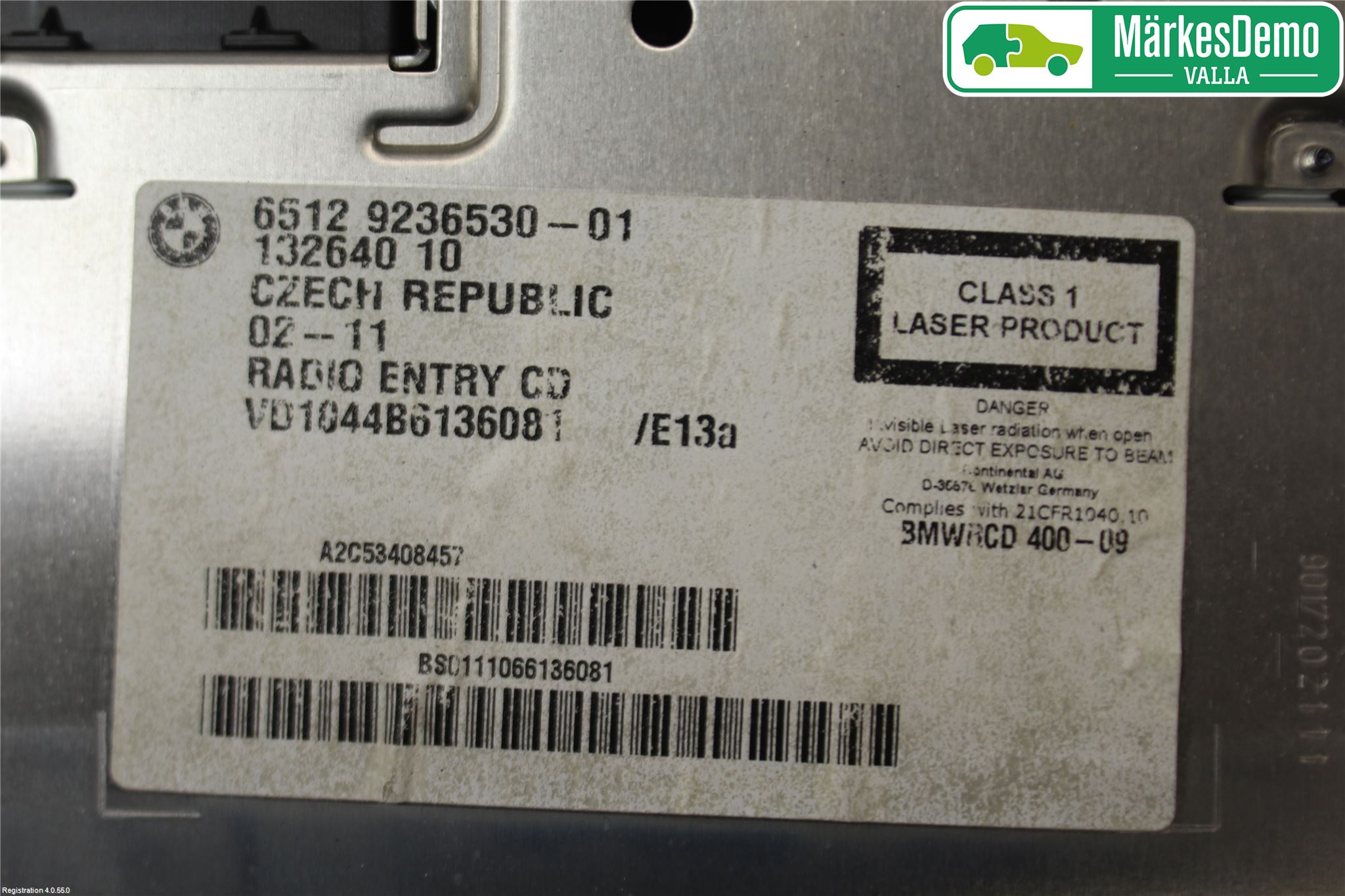 BMW X1 E84 10-15 Cd Radio - Multimediapanel