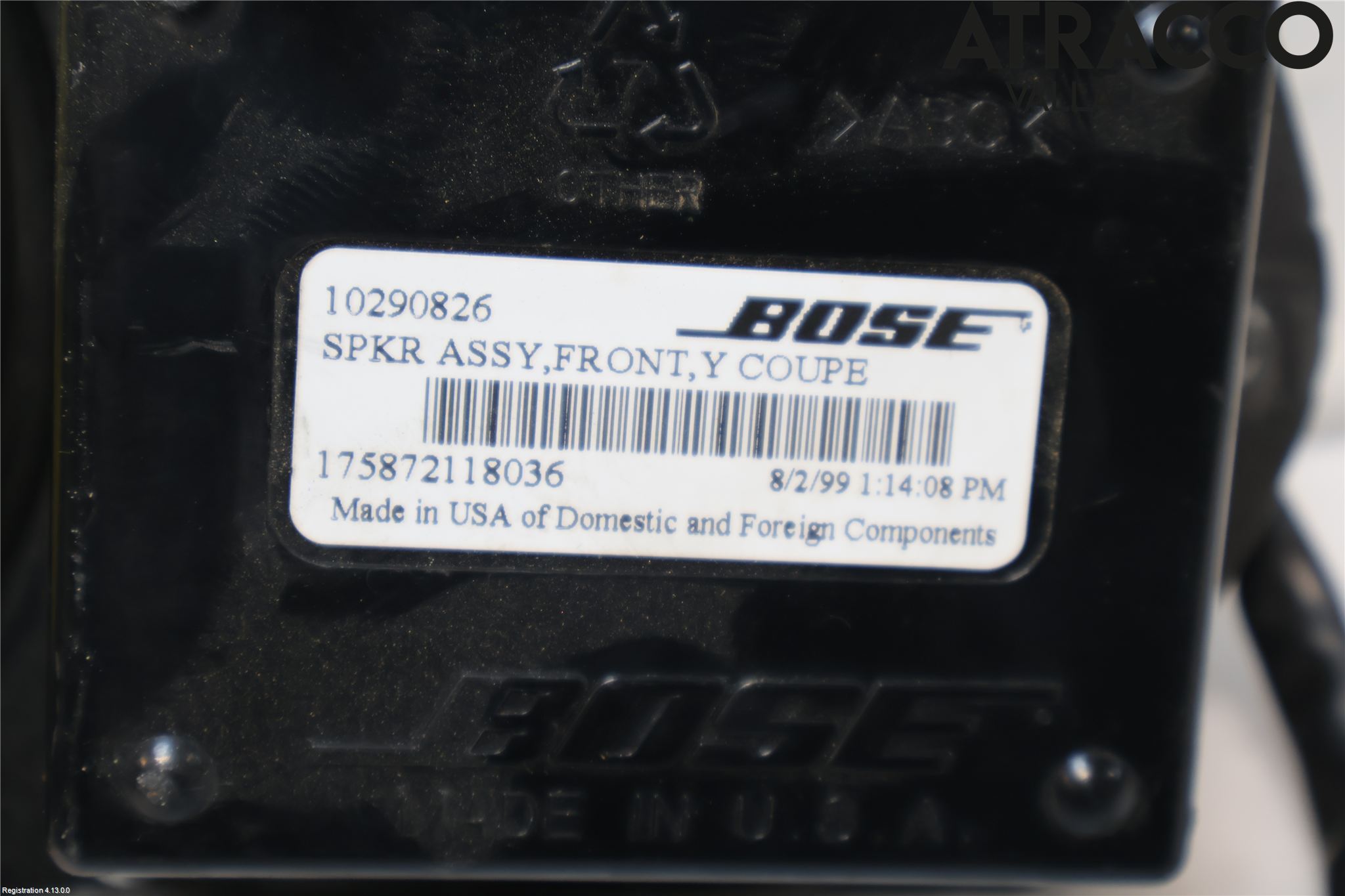 Chevrolet CORVETTE Högtalare